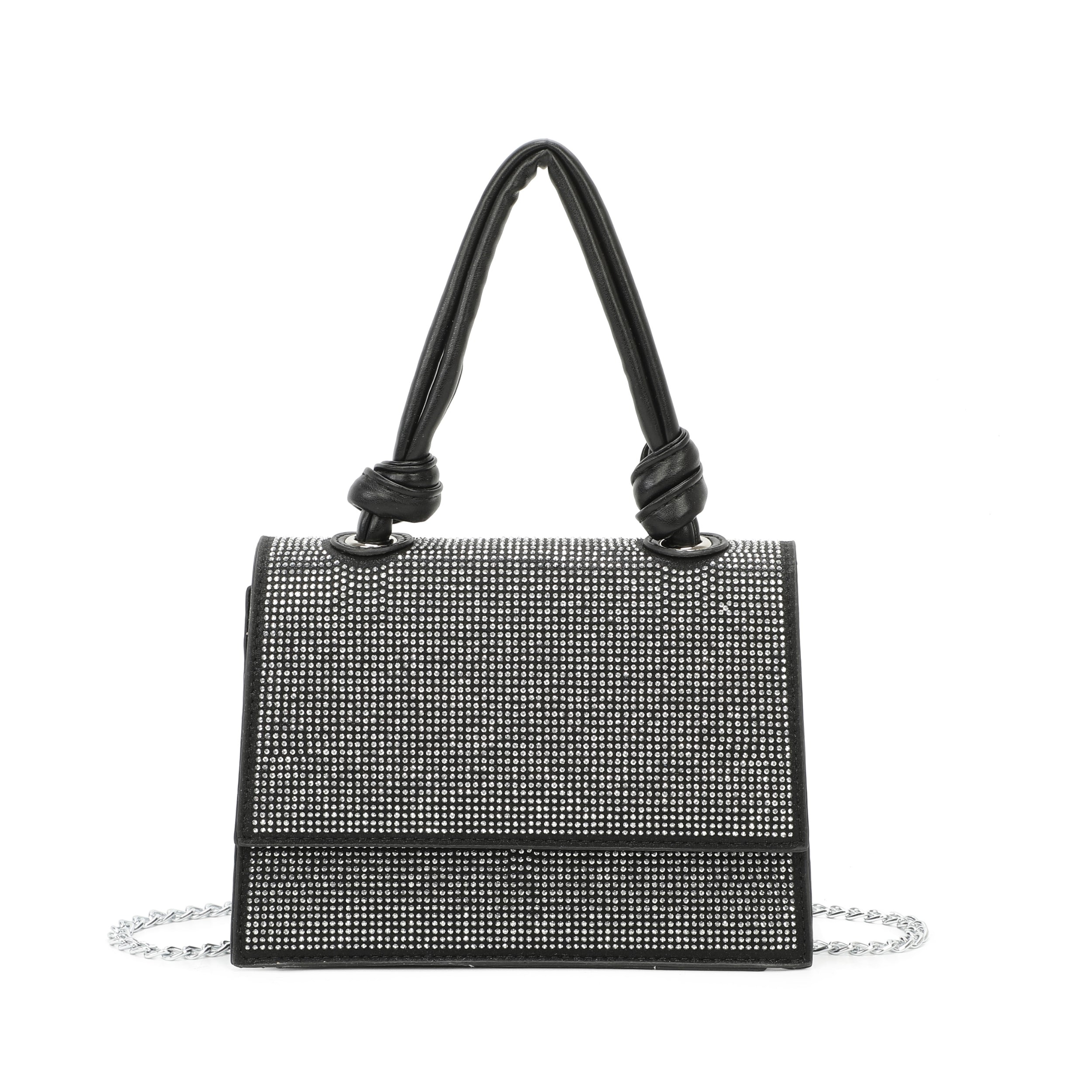 Craze London Diamanti Top Flap with Magdot Grab Bag