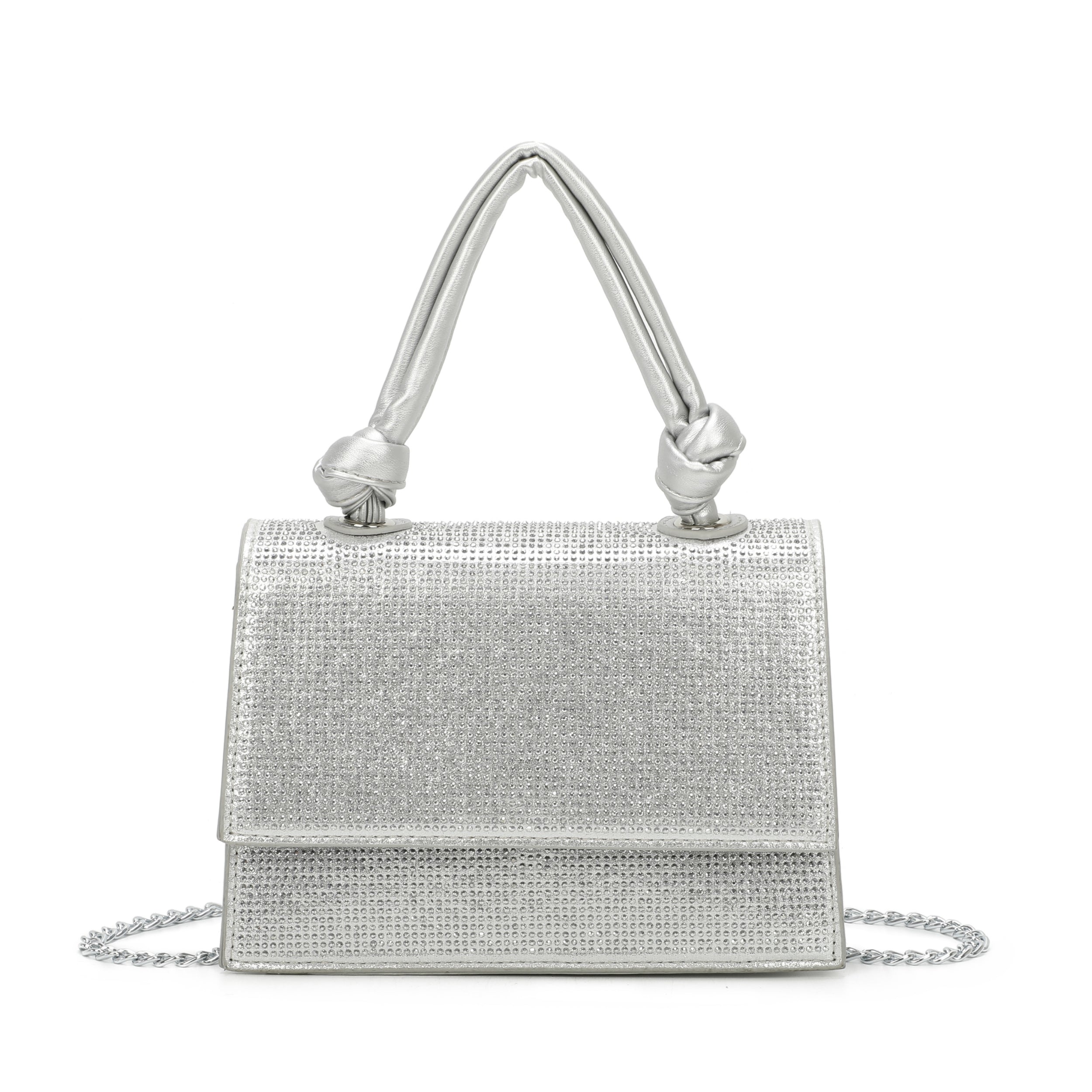Craze London Diamanti Top Flap with Magdot Grab Bag