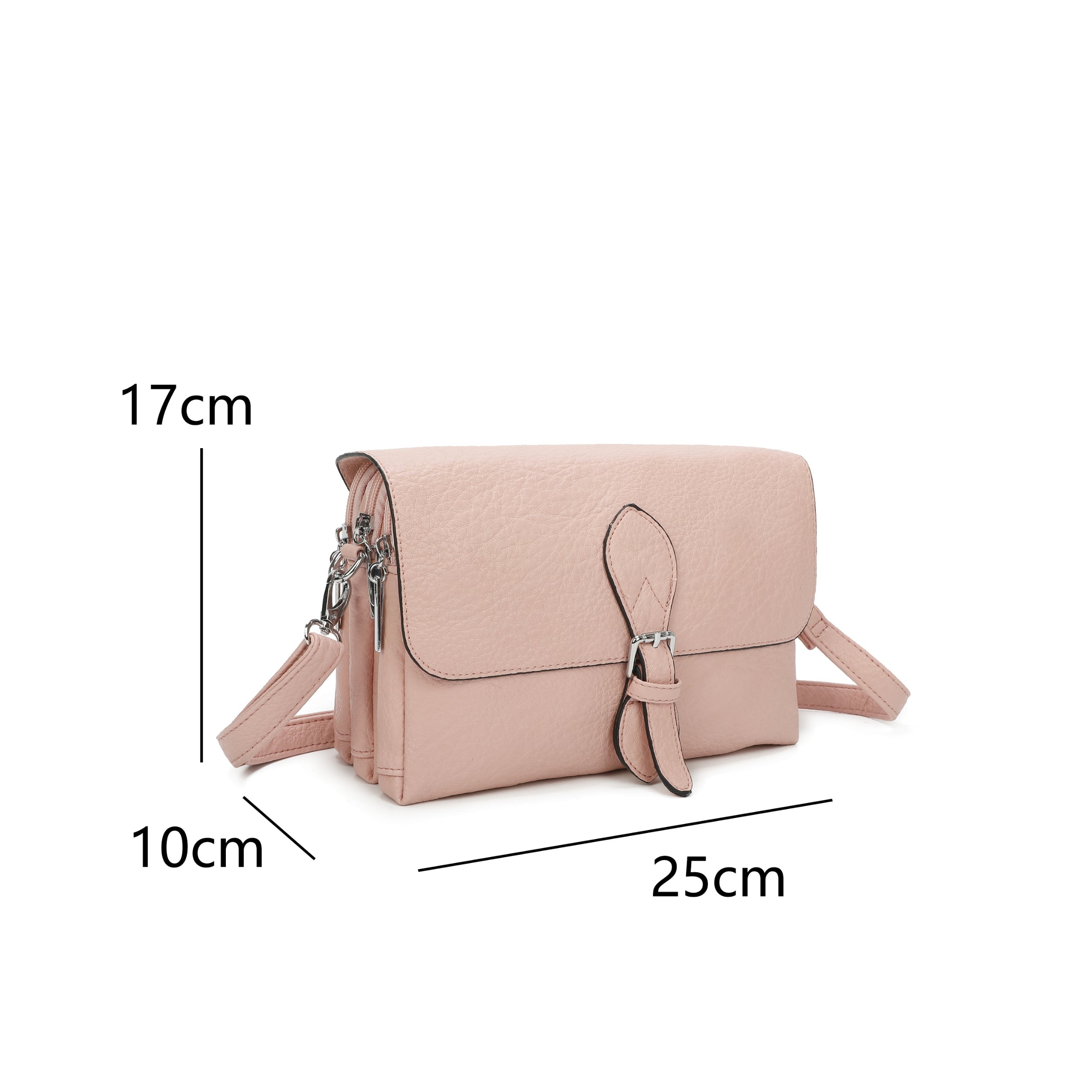 Craze London Flip Flap Satchel Bag