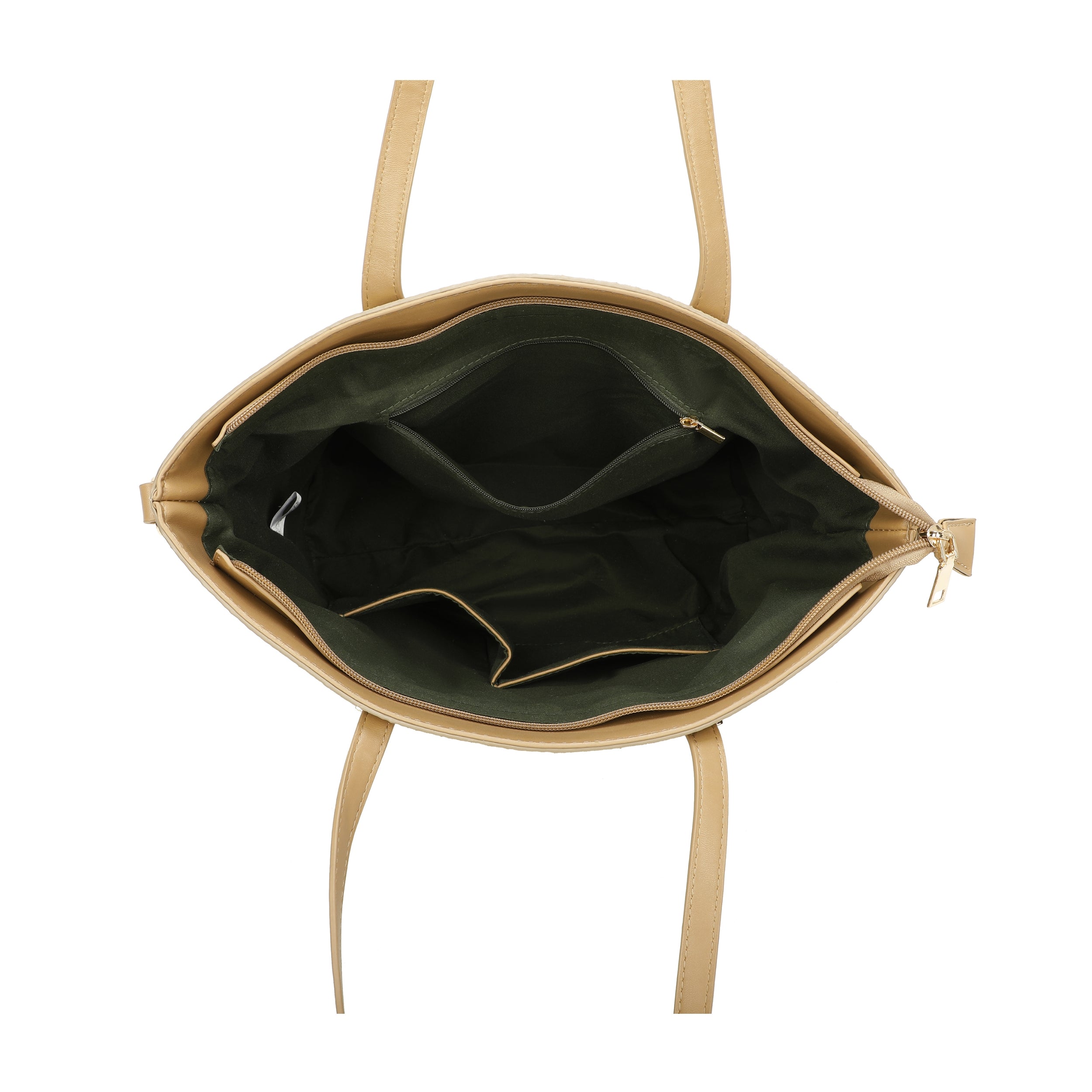 Craze London Gold tone metal hardware shoulder bag