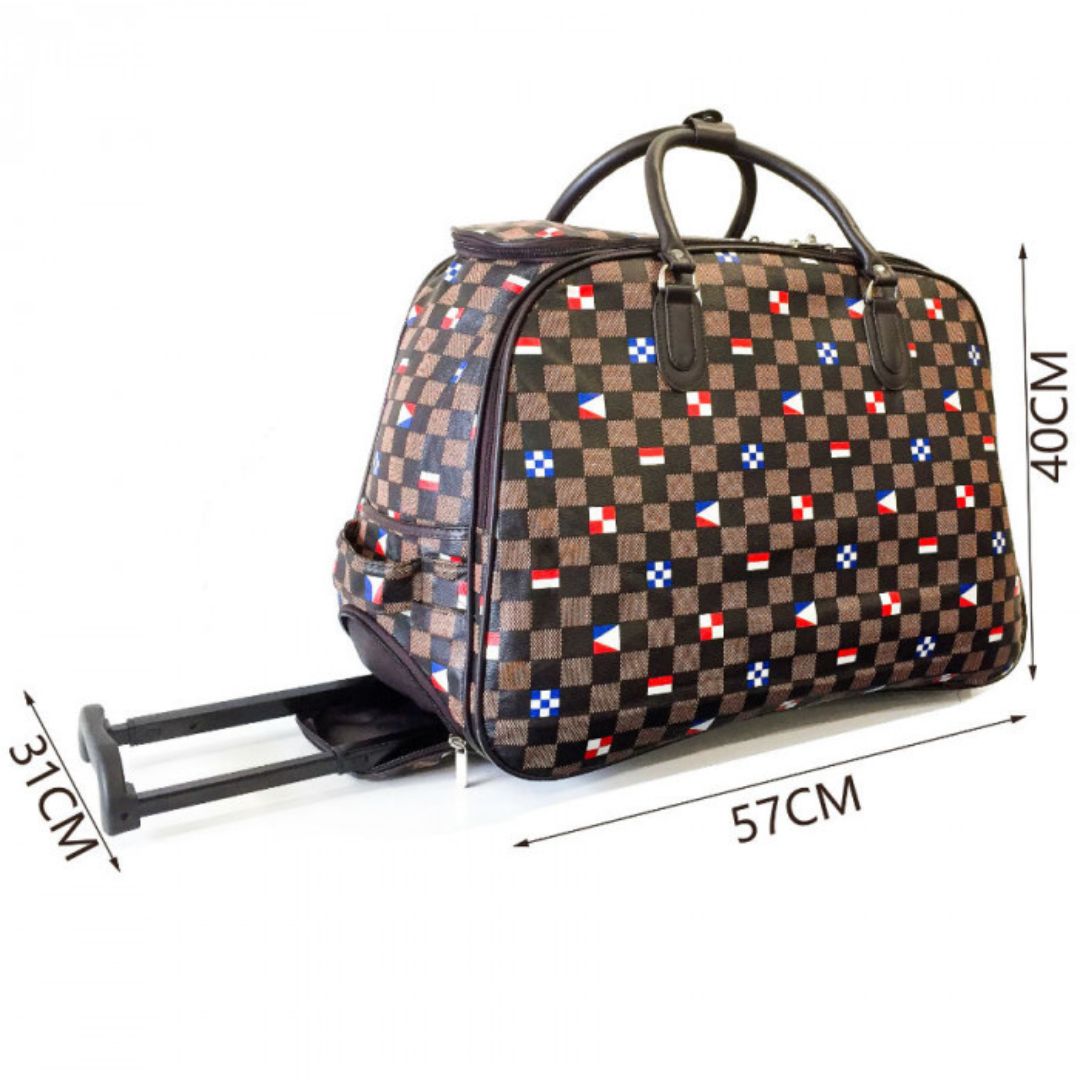 Craze London Holdall-115V-Check-Big