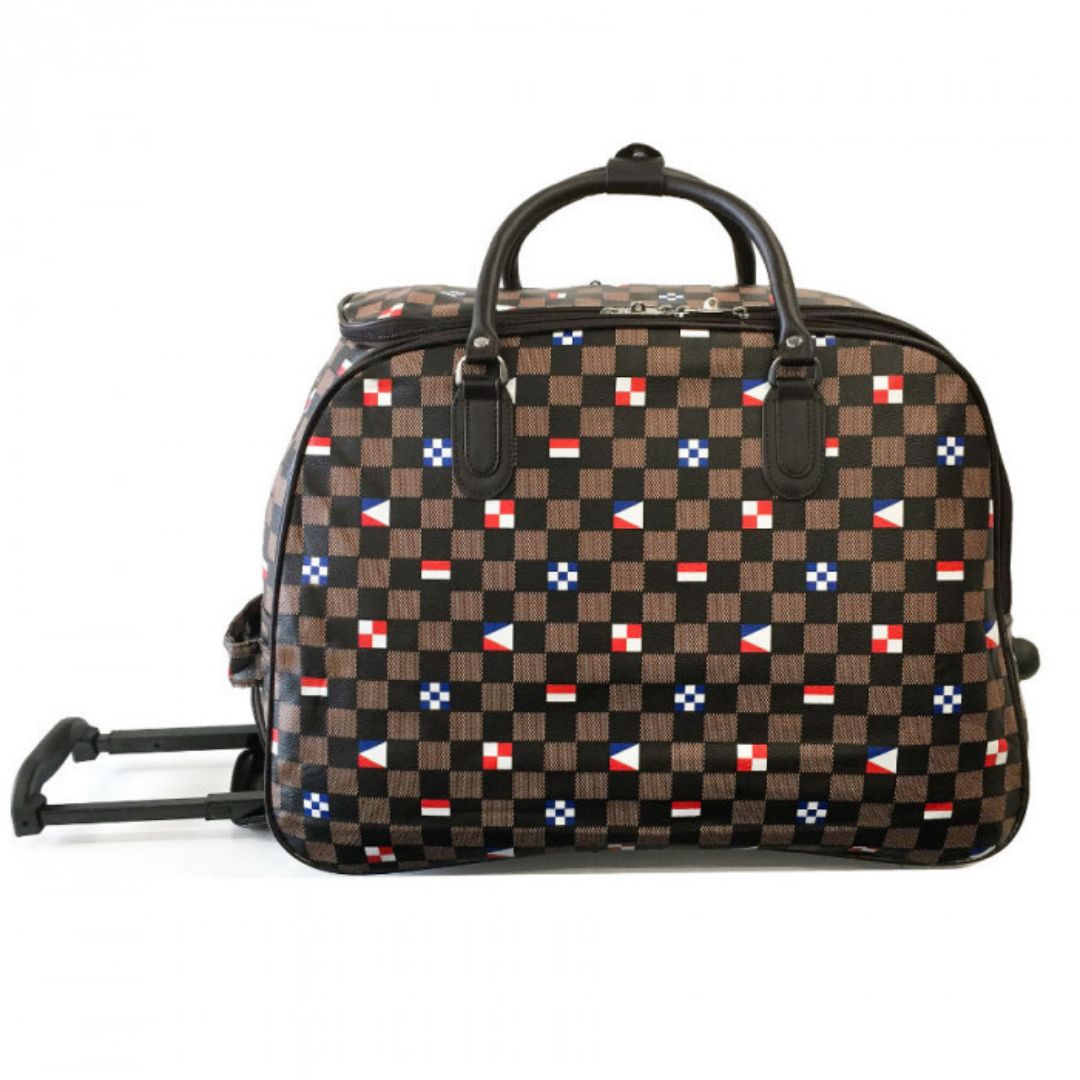 Craze London Holdall-115V-Check-Big