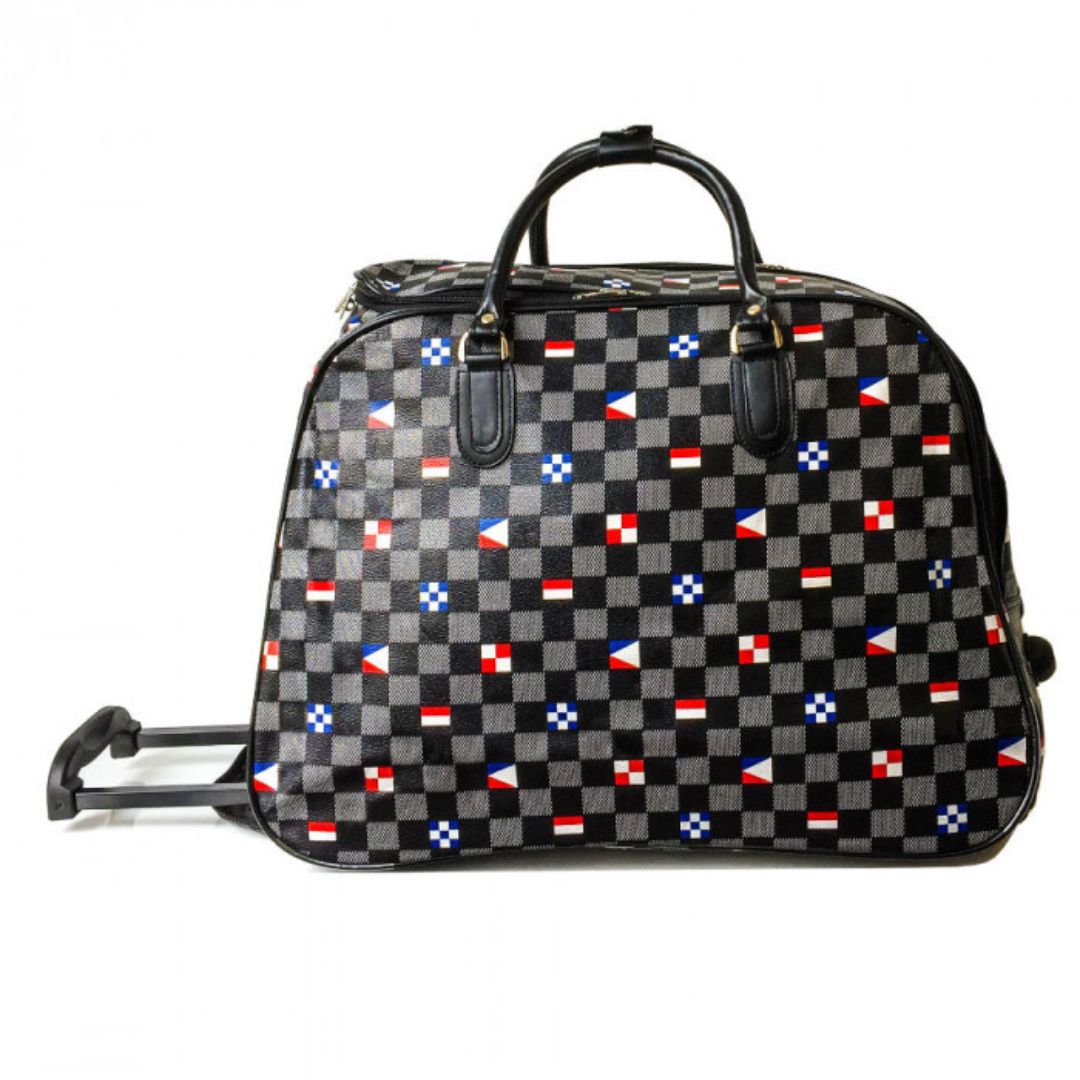 Craze London Holdall-115V-Check-Big