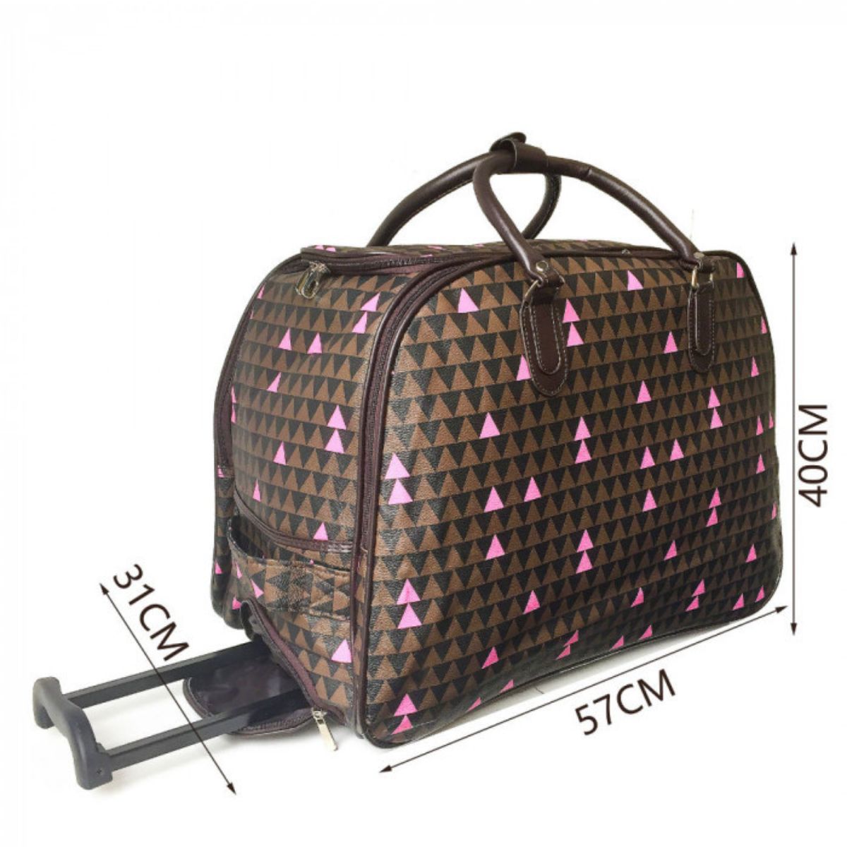 Craze London Holdall-117V-Check-Big