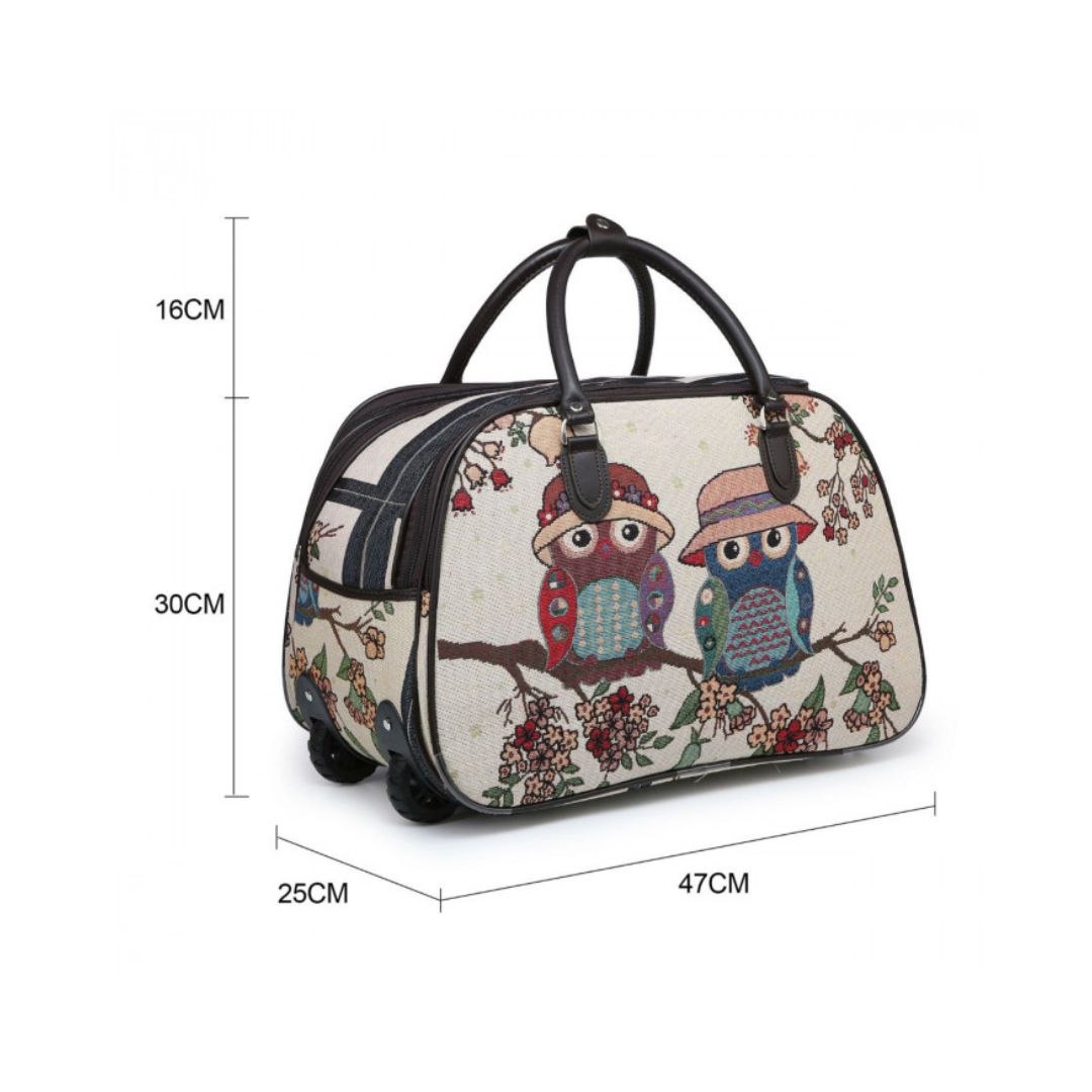 Craze London Holdall-139-Owl-S