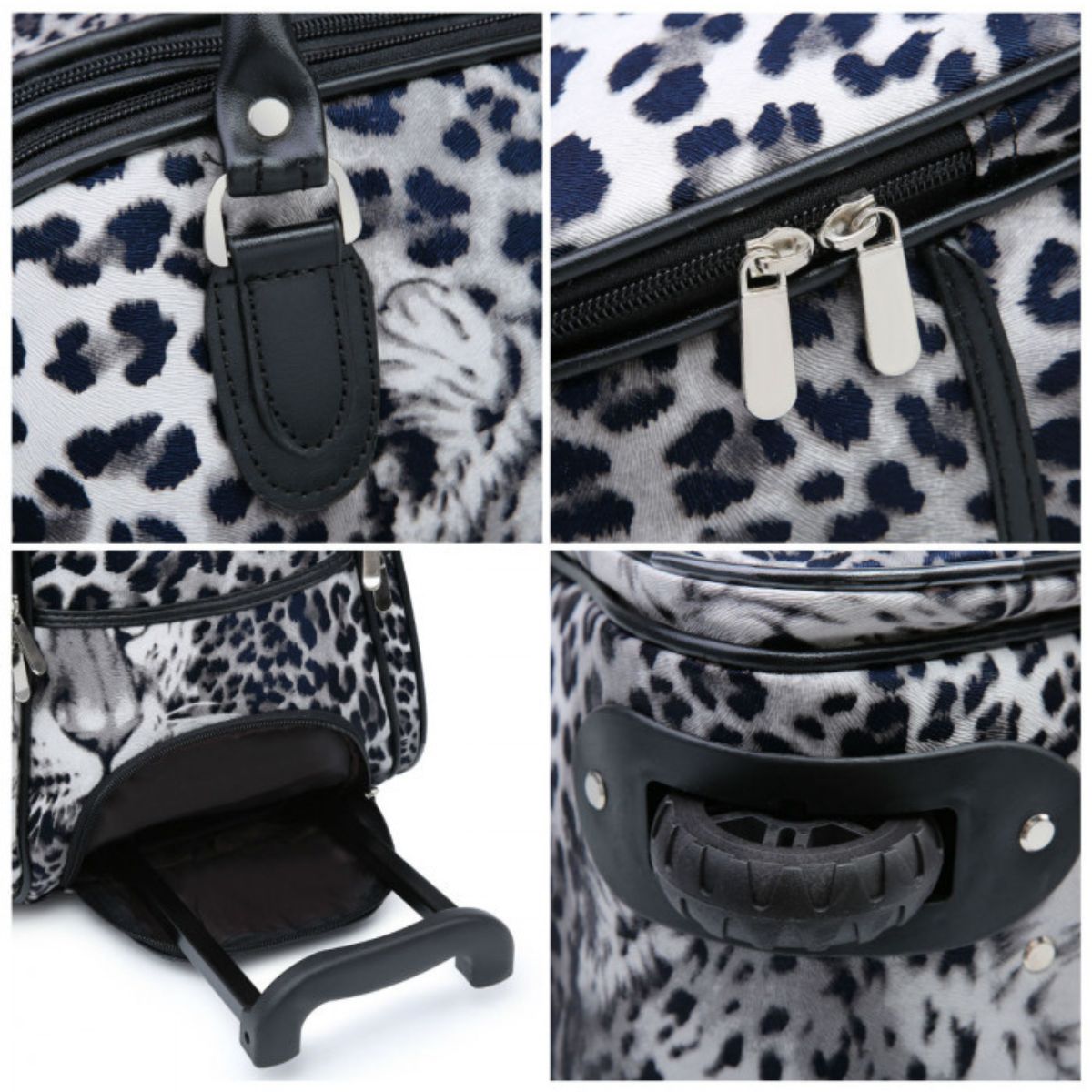 Craze London Holdall-512-Leopard