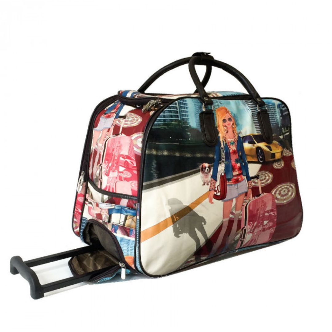 Craze London Holdall-916AT-GL