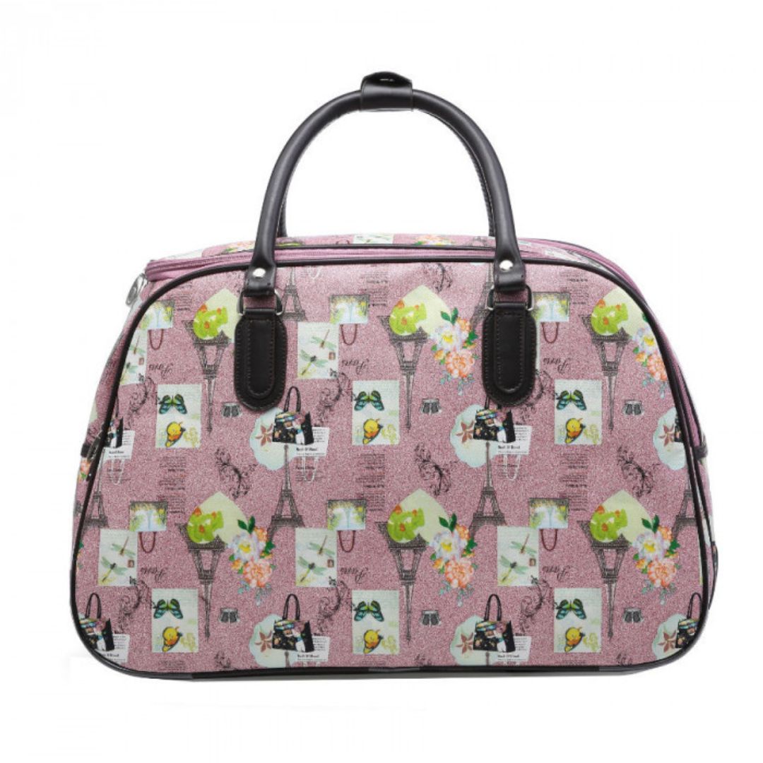 Craze London Holdall-968AT-Eiffel Tower-2in1