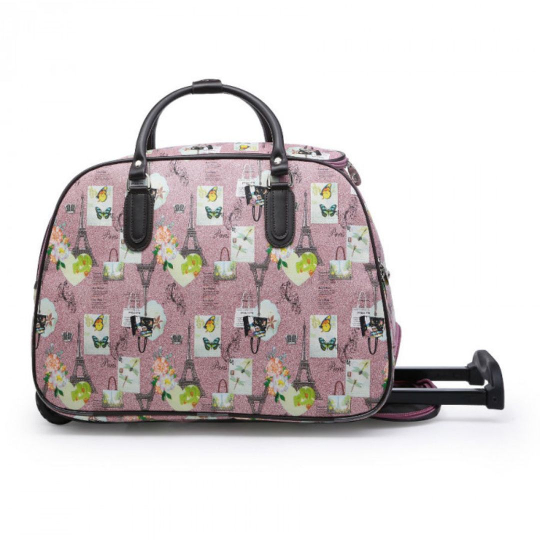 Craze London Holdall-968AT-Eiffel Tower-2in1