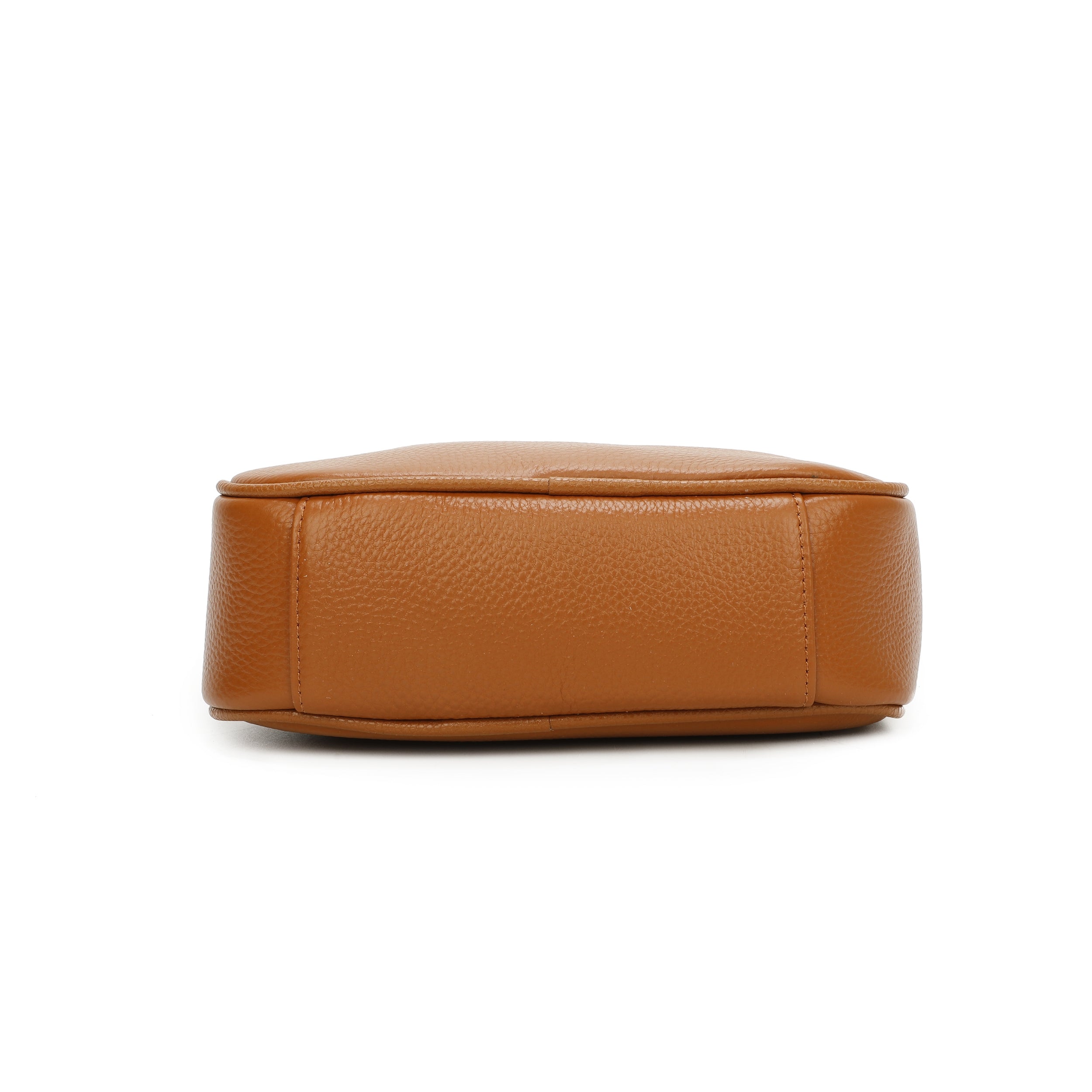 Craze London Tassel Zip Leather Crossbody Bag