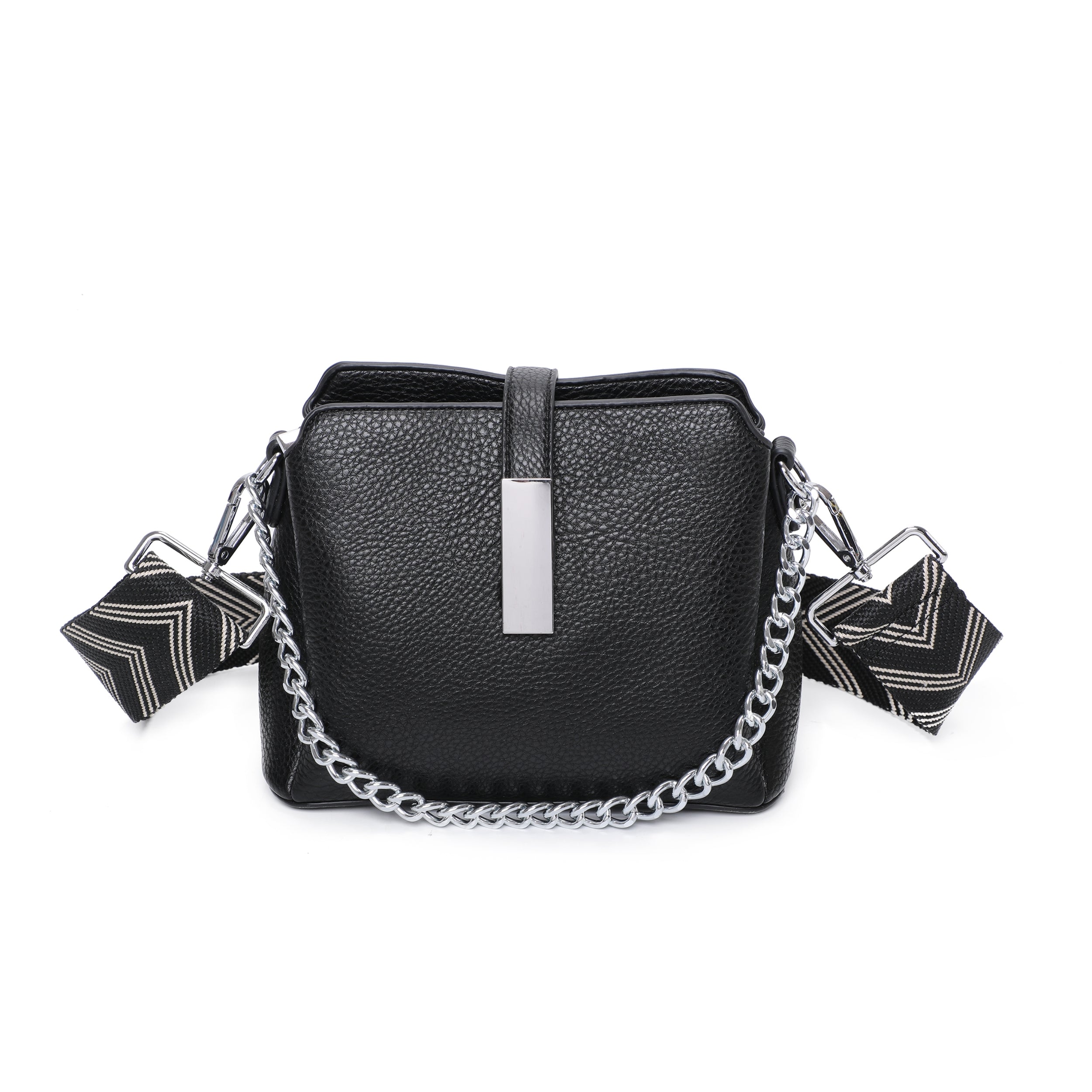 Mag dot flap extra closure Crossbody Bag