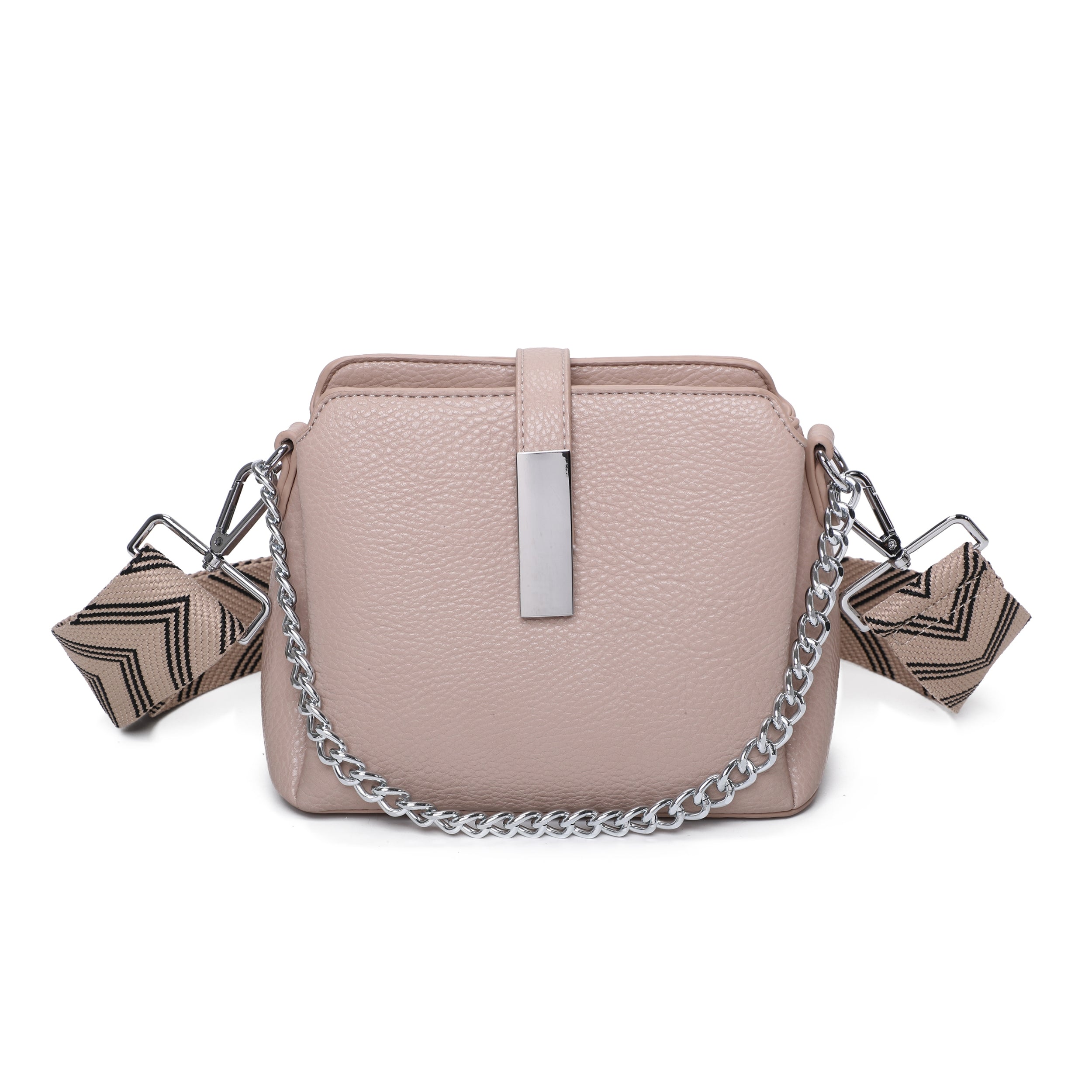 Mag dot flap extra closure Crossbody Bag