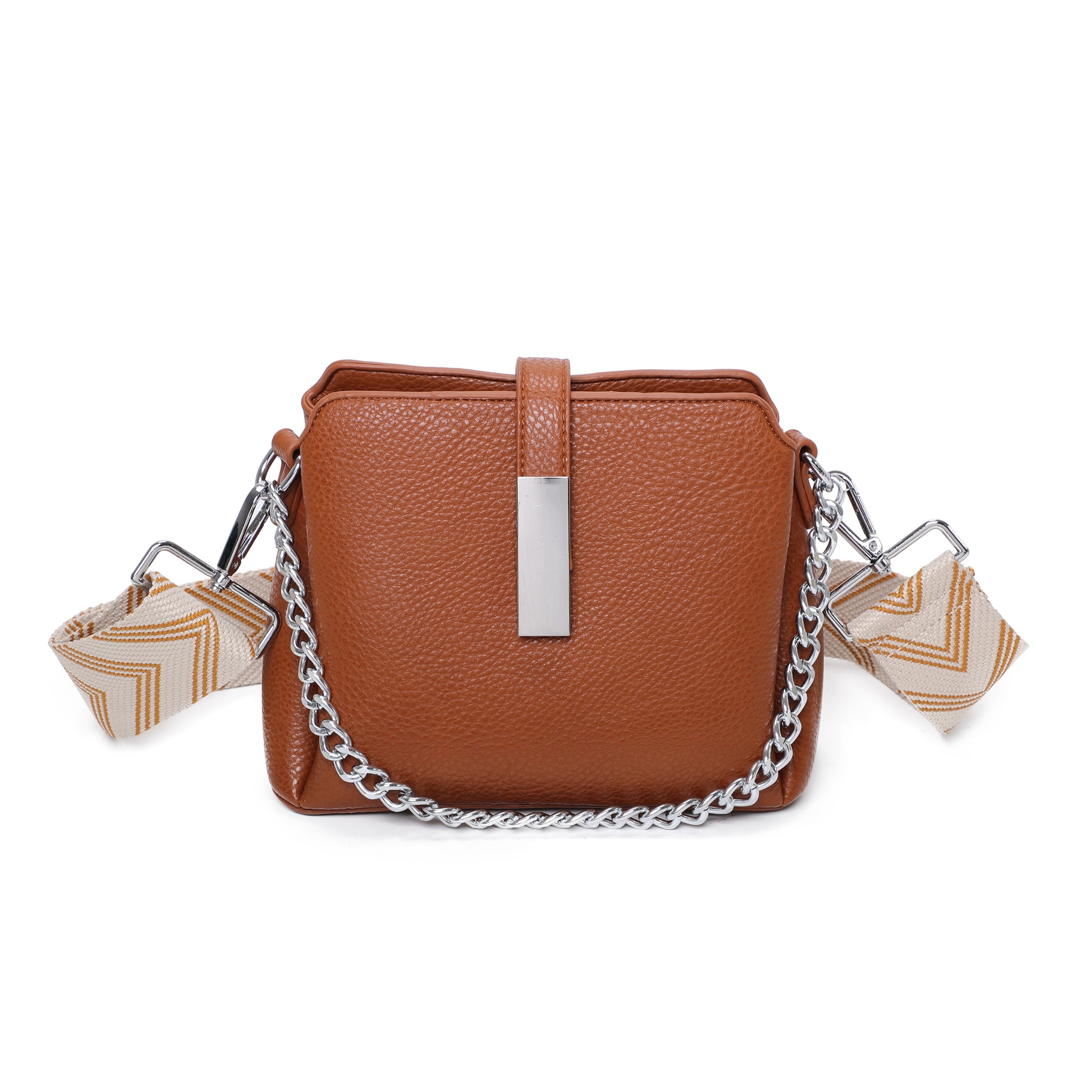 Mag dot flap extra closure Crossbody Bag