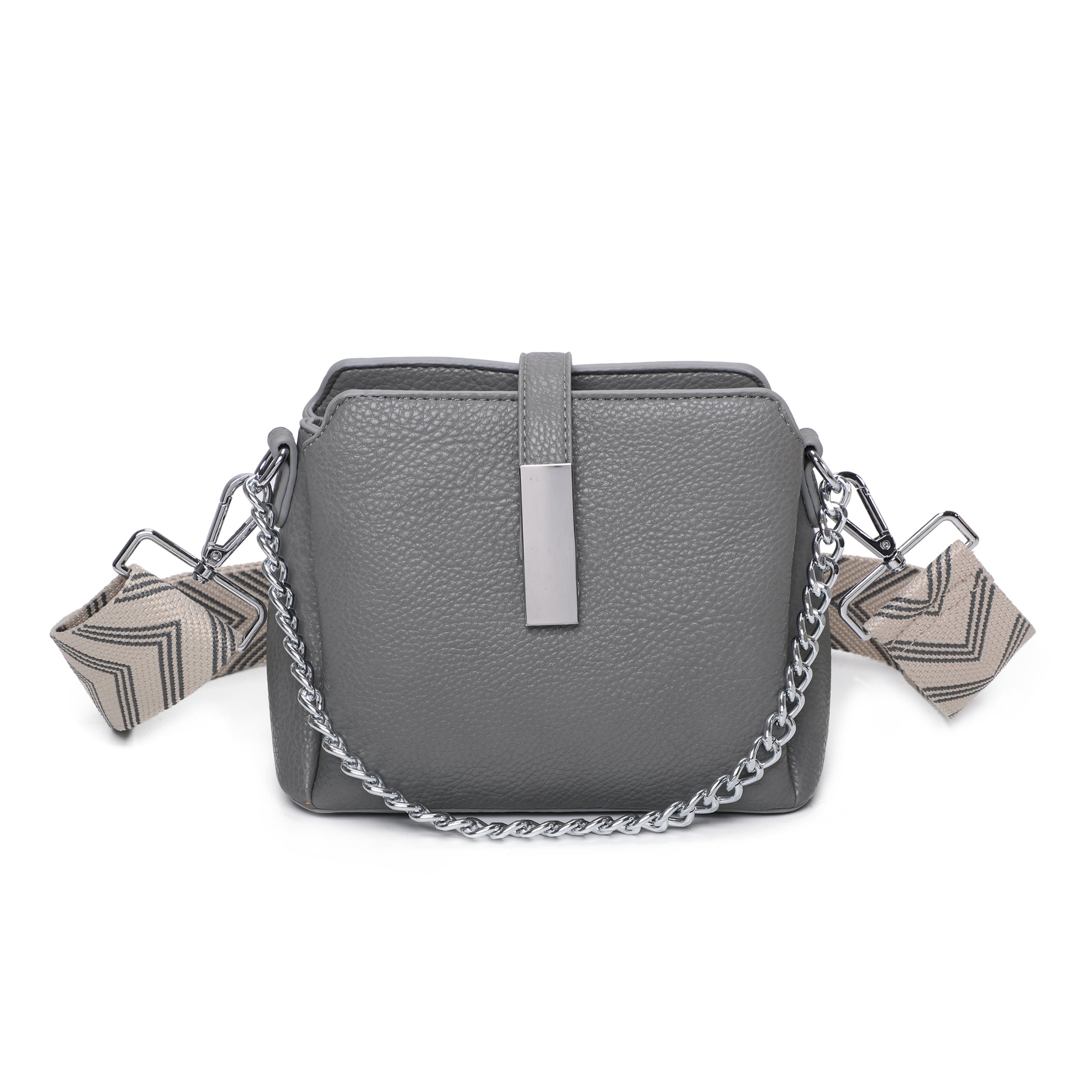 Mag dot flap extra closure Crossbody Bag