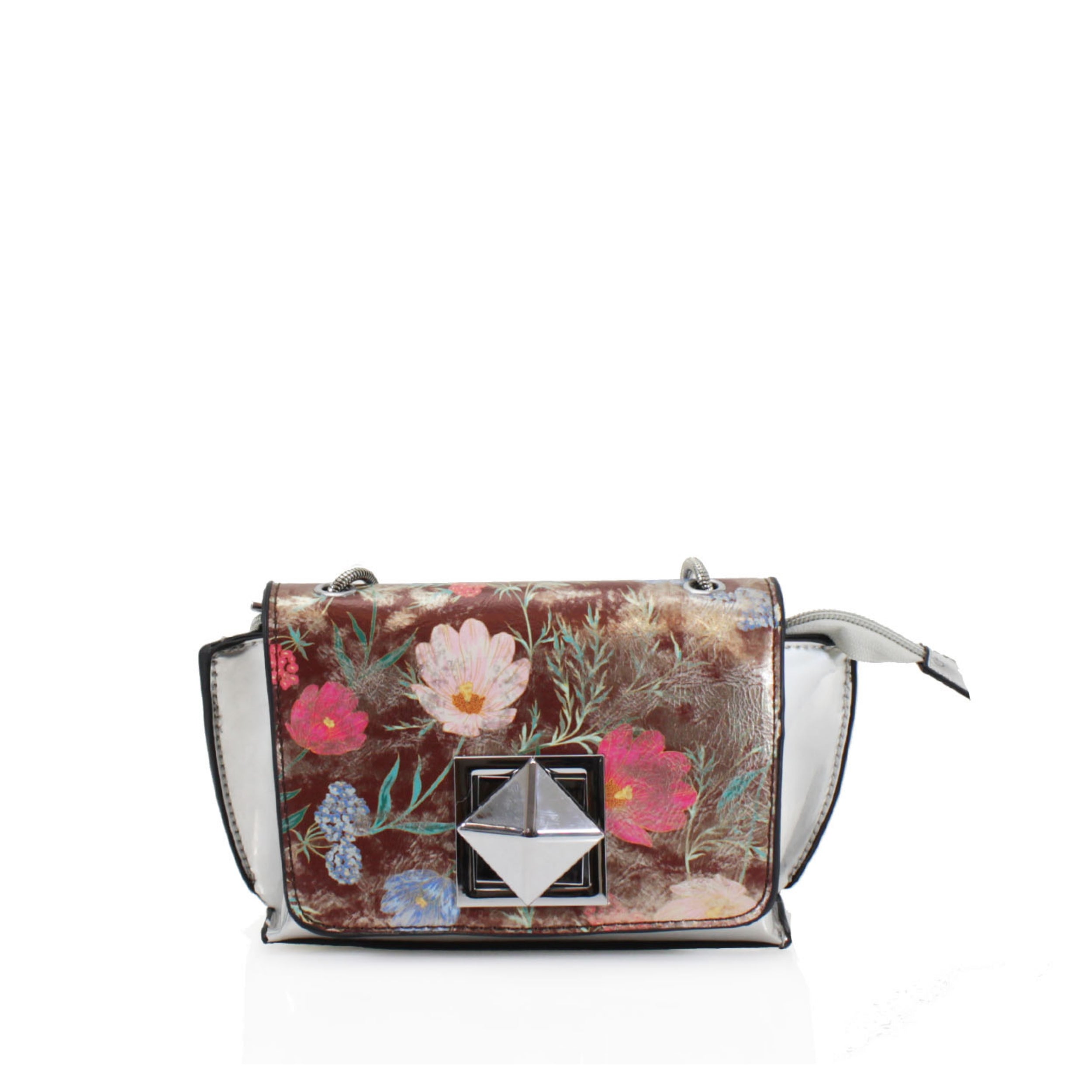 Craze London Metallic Crossbody Bag