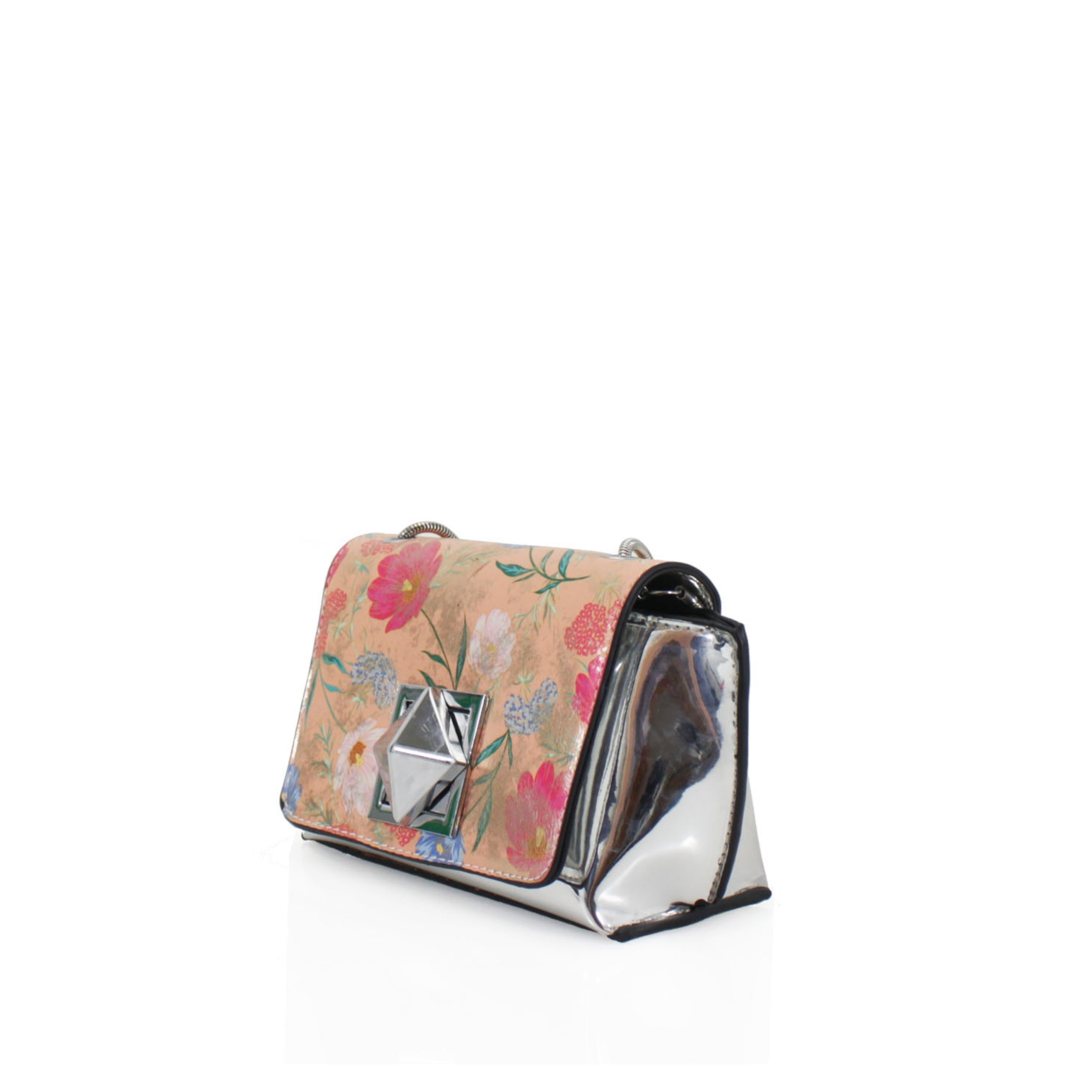 Craze London Metallic Crossbody Bag