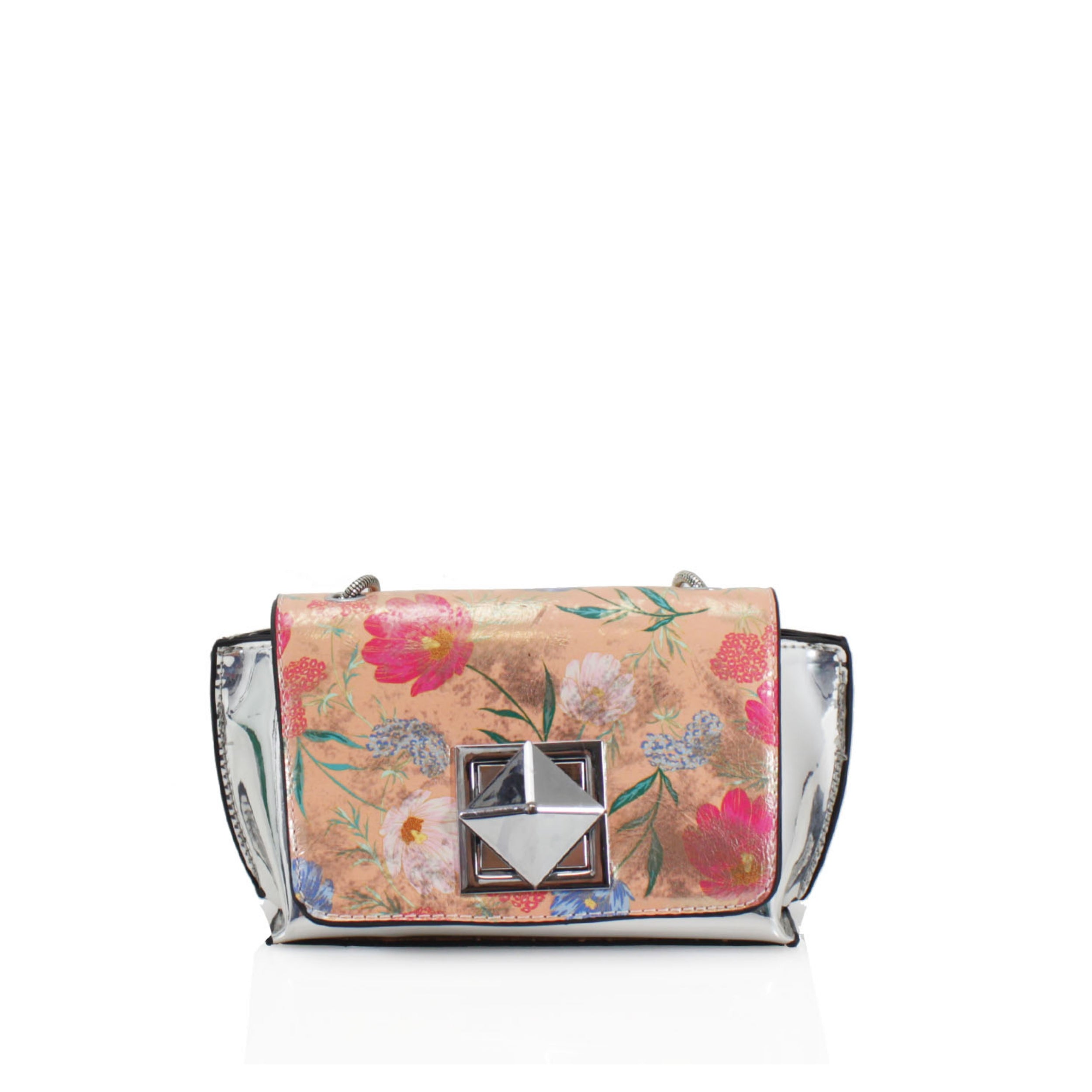 Craze London Metallic Crossbody Bag