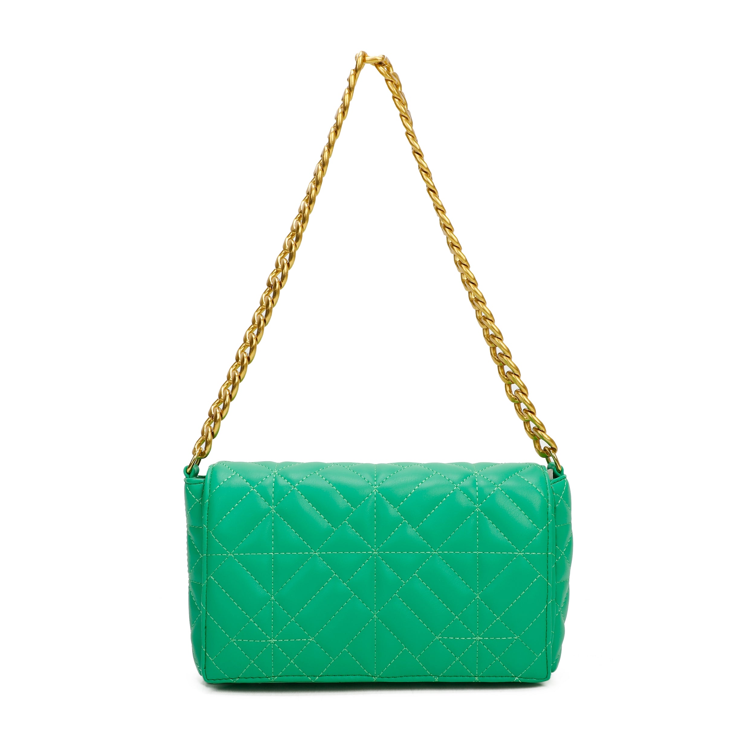 Craze London Quilted All over Big Chain Bag