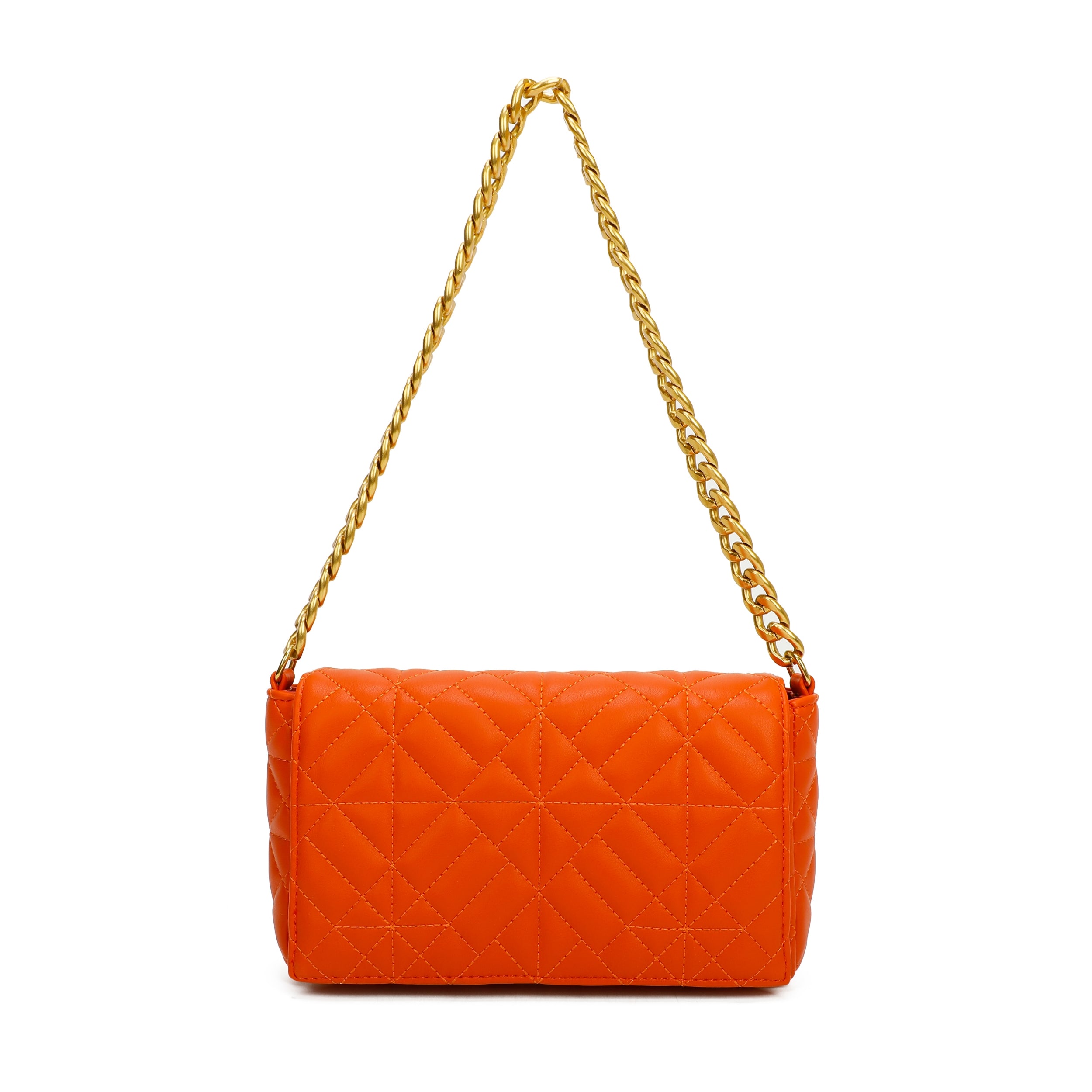 Craze London Quilted All over Big Chain Bag