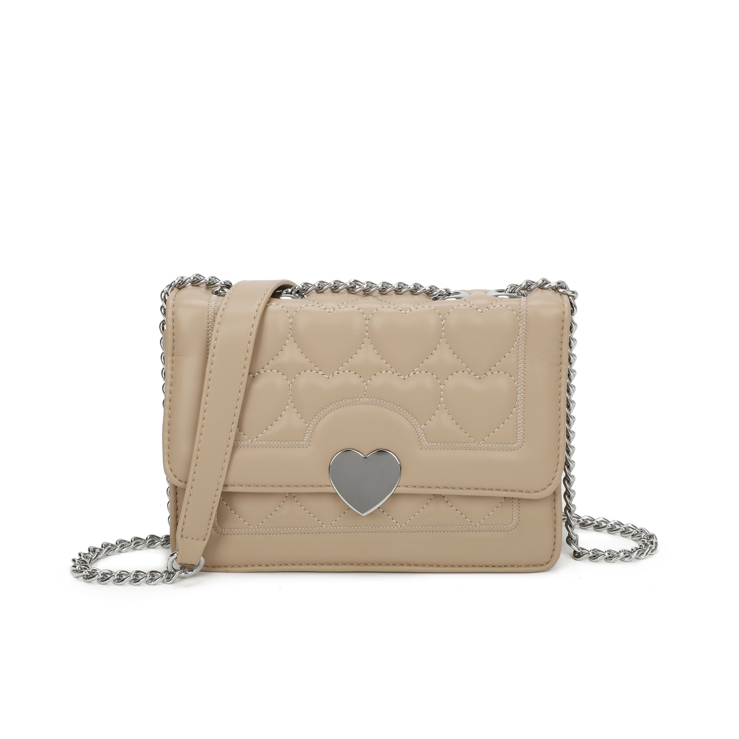 Craze London Quilted Crossbody Bag
