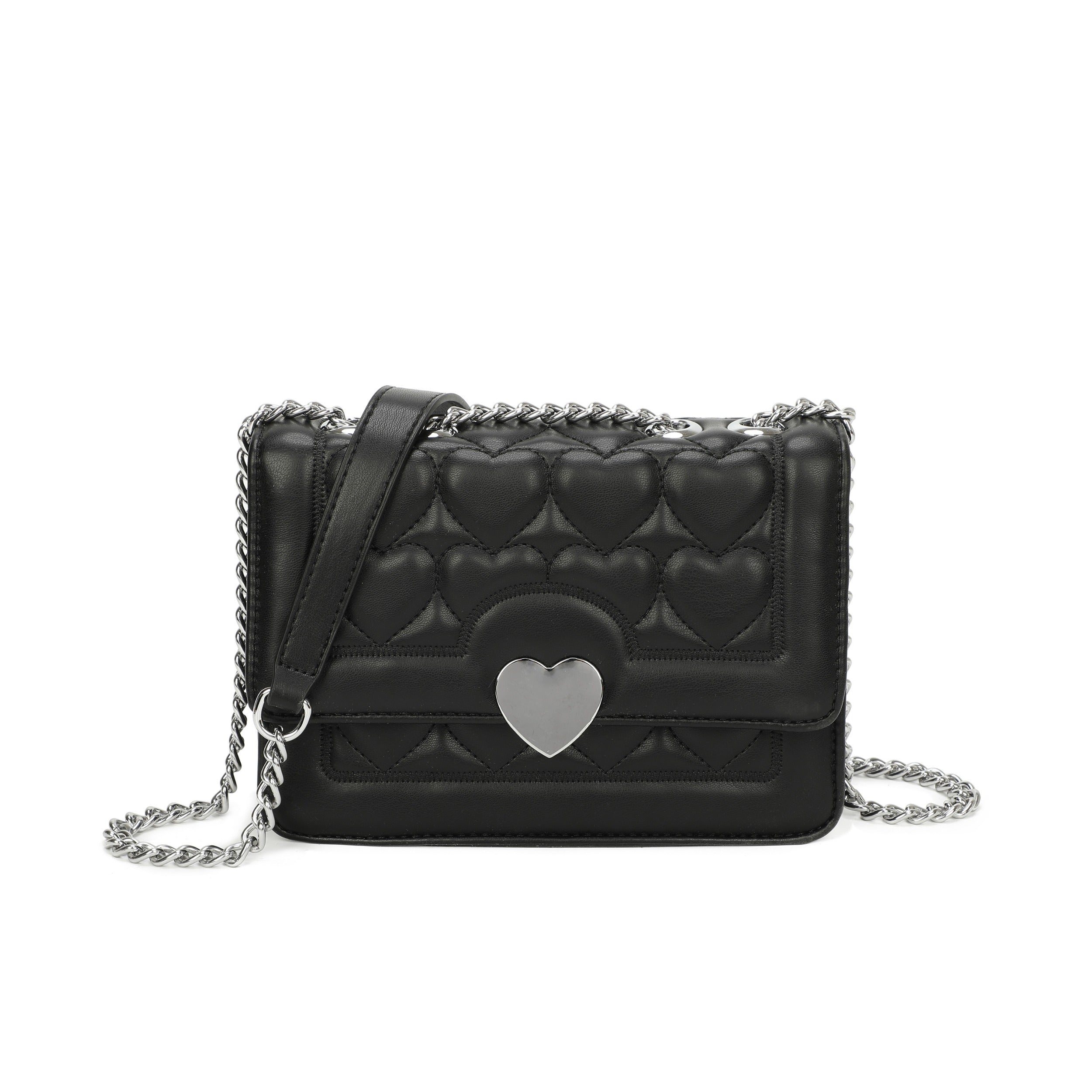 Craze London Quilted Crossbody Bag