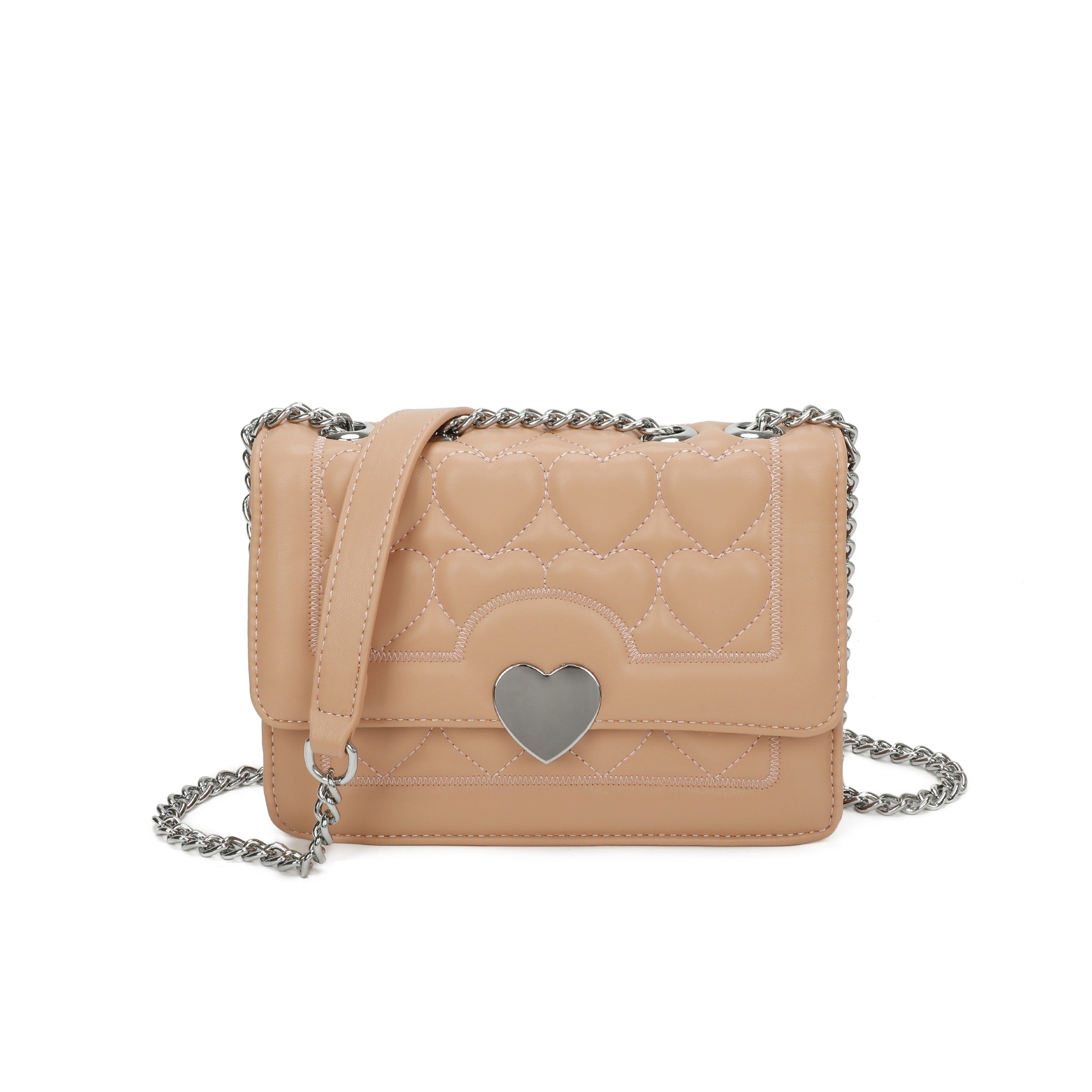 Craze London Quilted Crossbody Bag