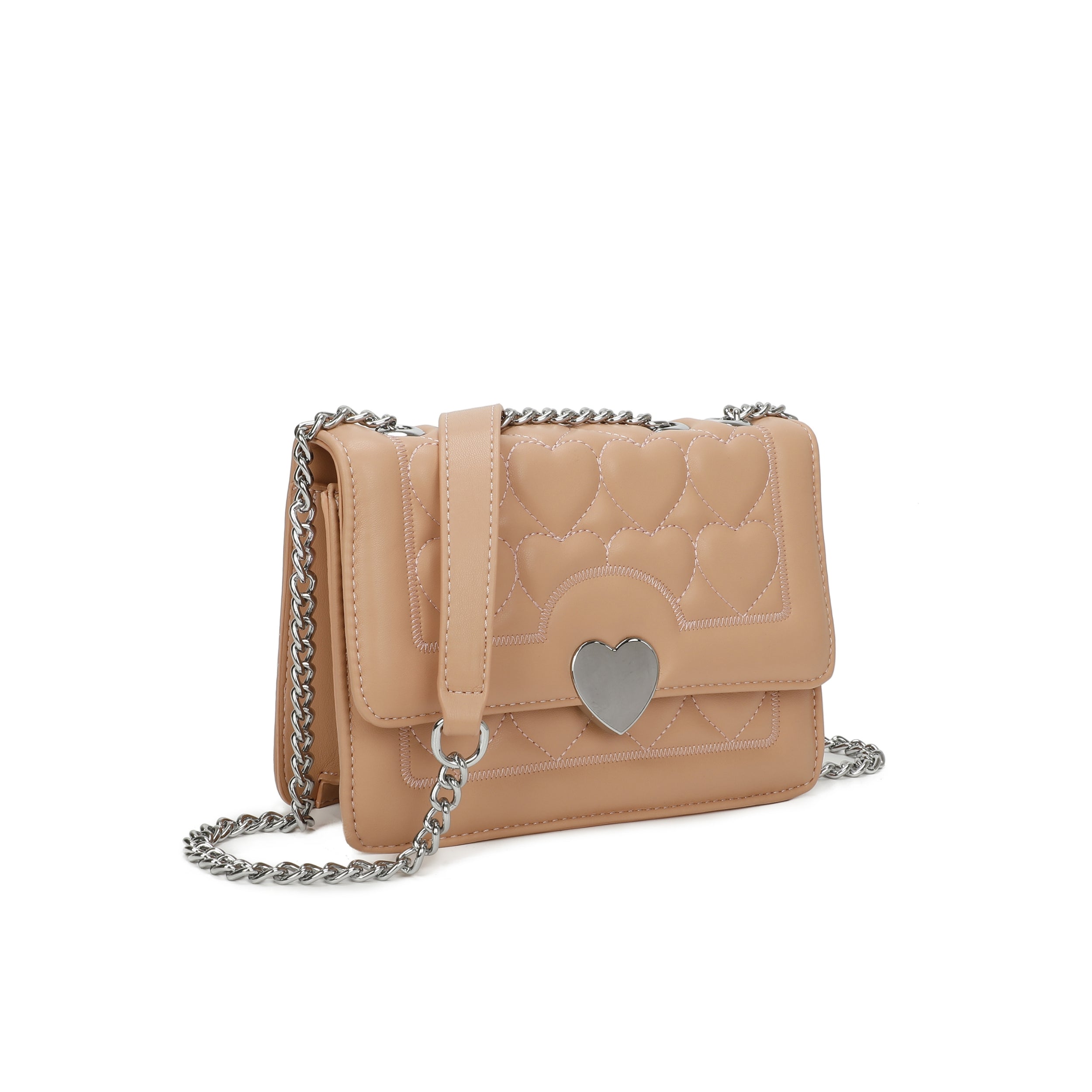 Craze London Quilted Crossbody Bag