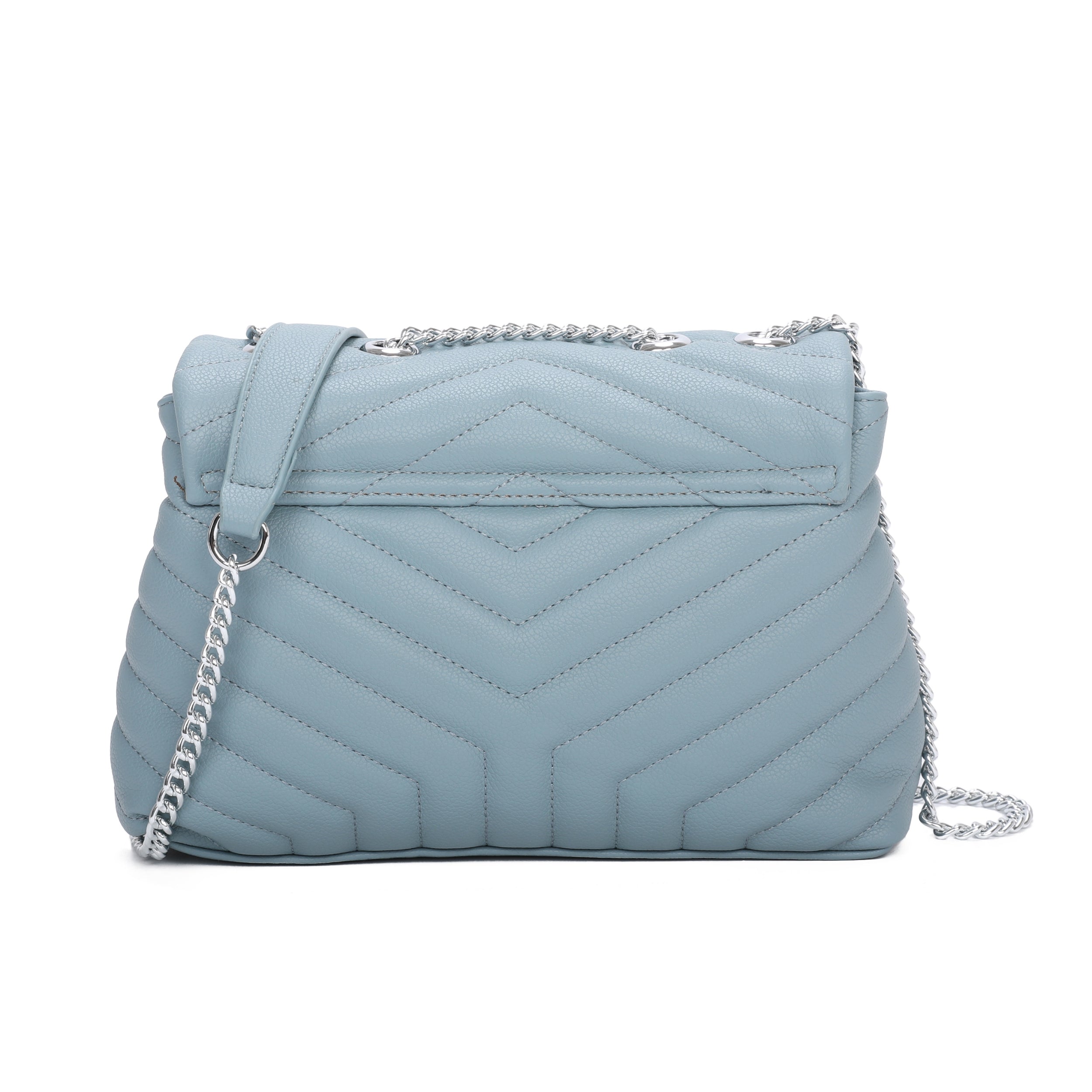 Craze London Quilted Star Satchel Bag