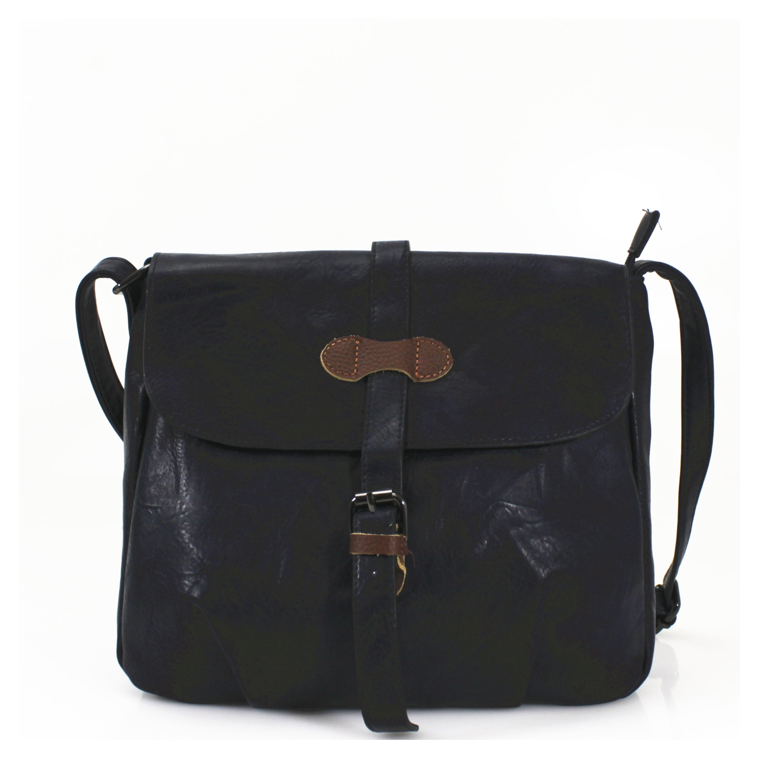 Craze London Real leather detailing Satchel Bag