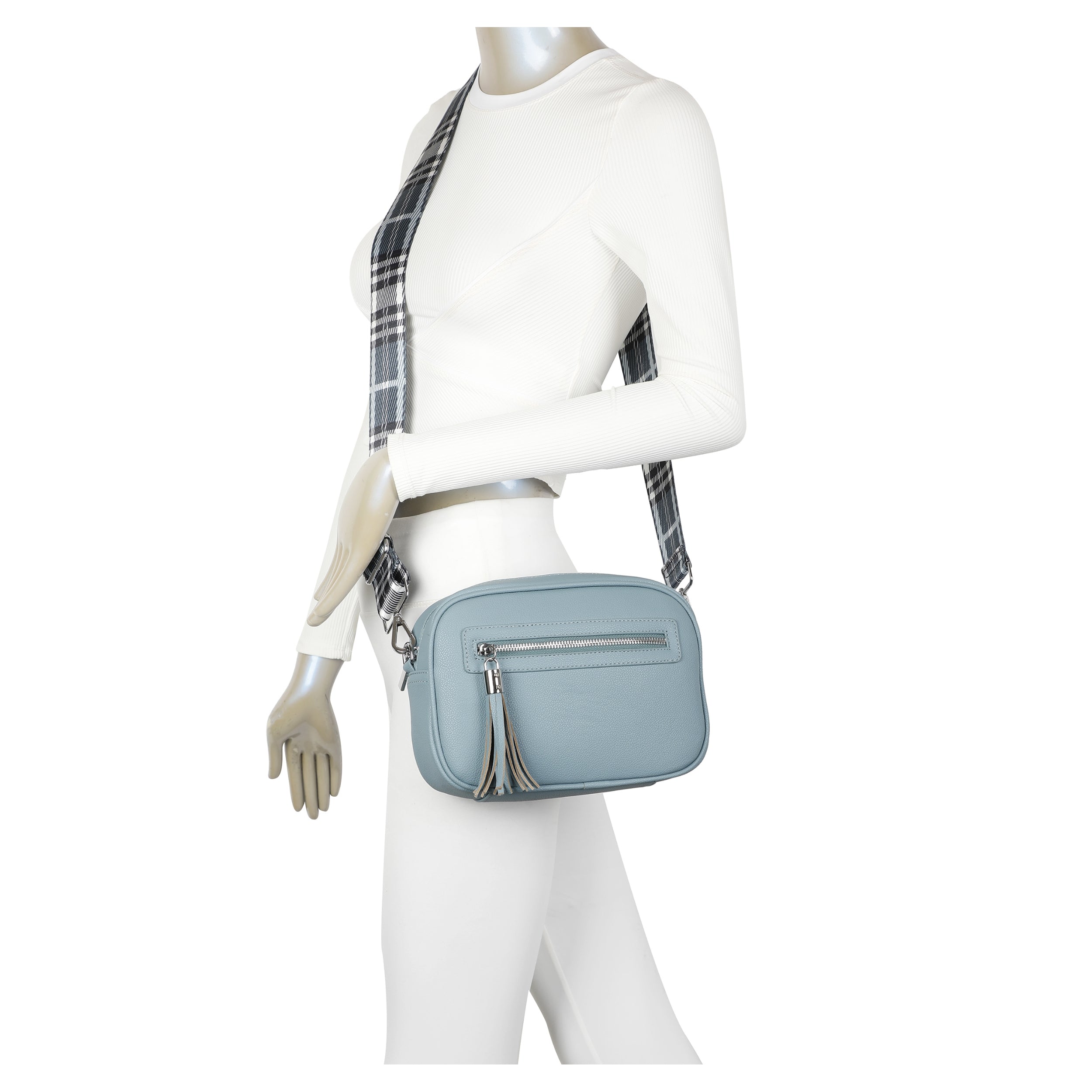 Craze London Tassel Crossbody Bag