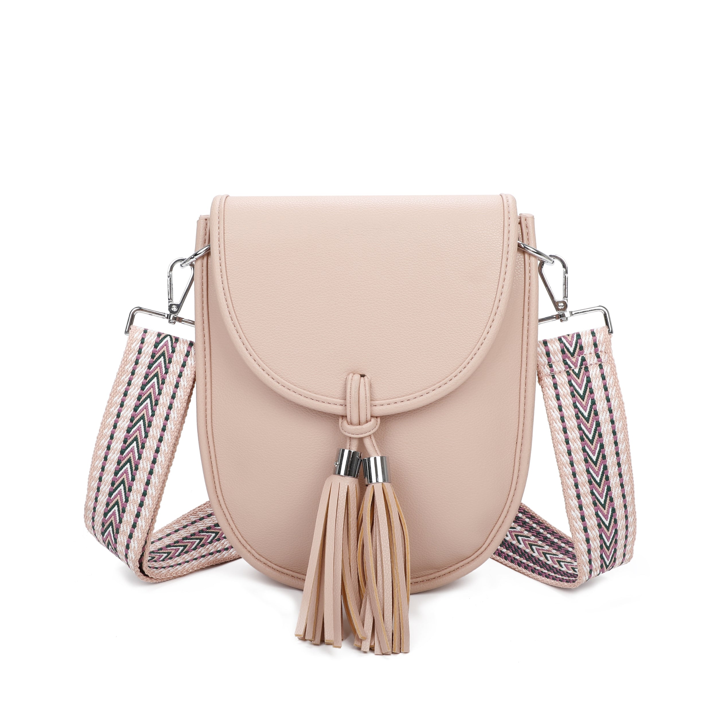 Tassel Cross body Bag with Internal Pocket