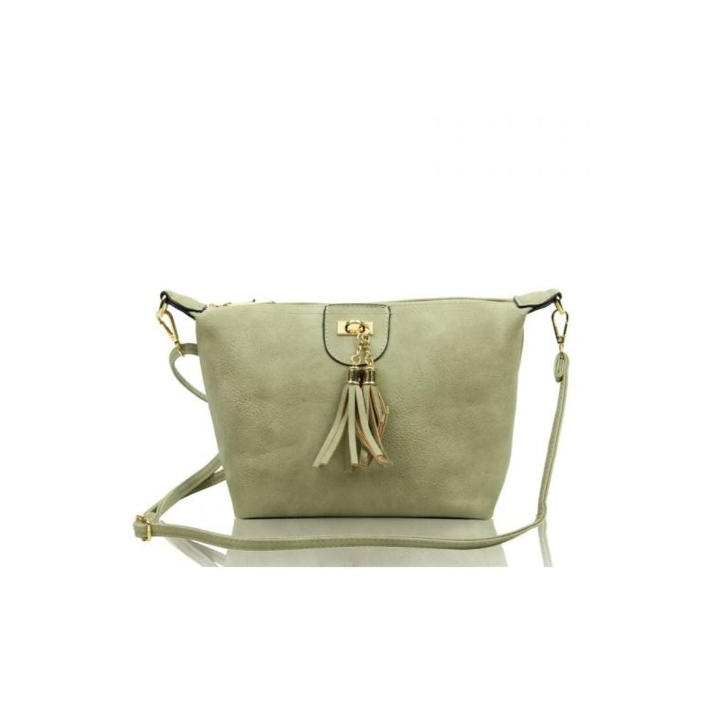 Tassel Detail Shoulder Bag