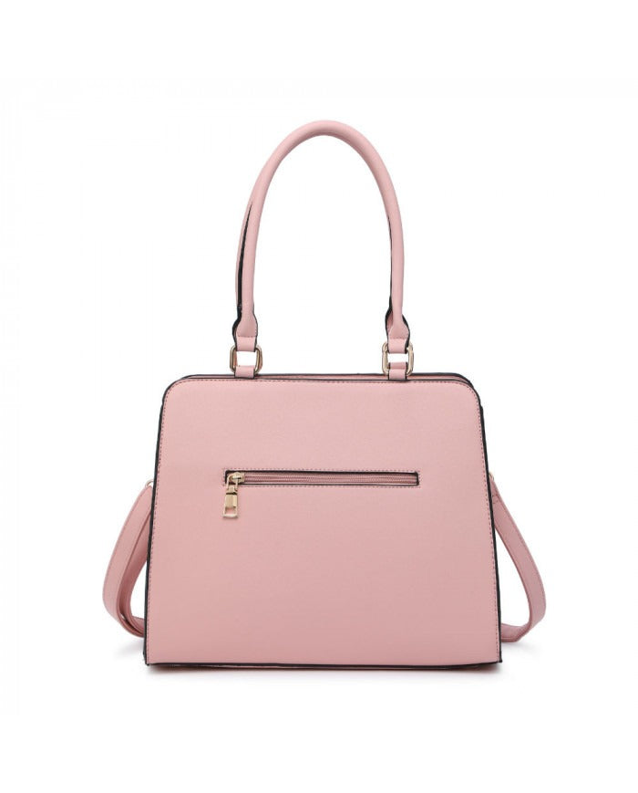 Craze London Tote Bag with Weave Pattern