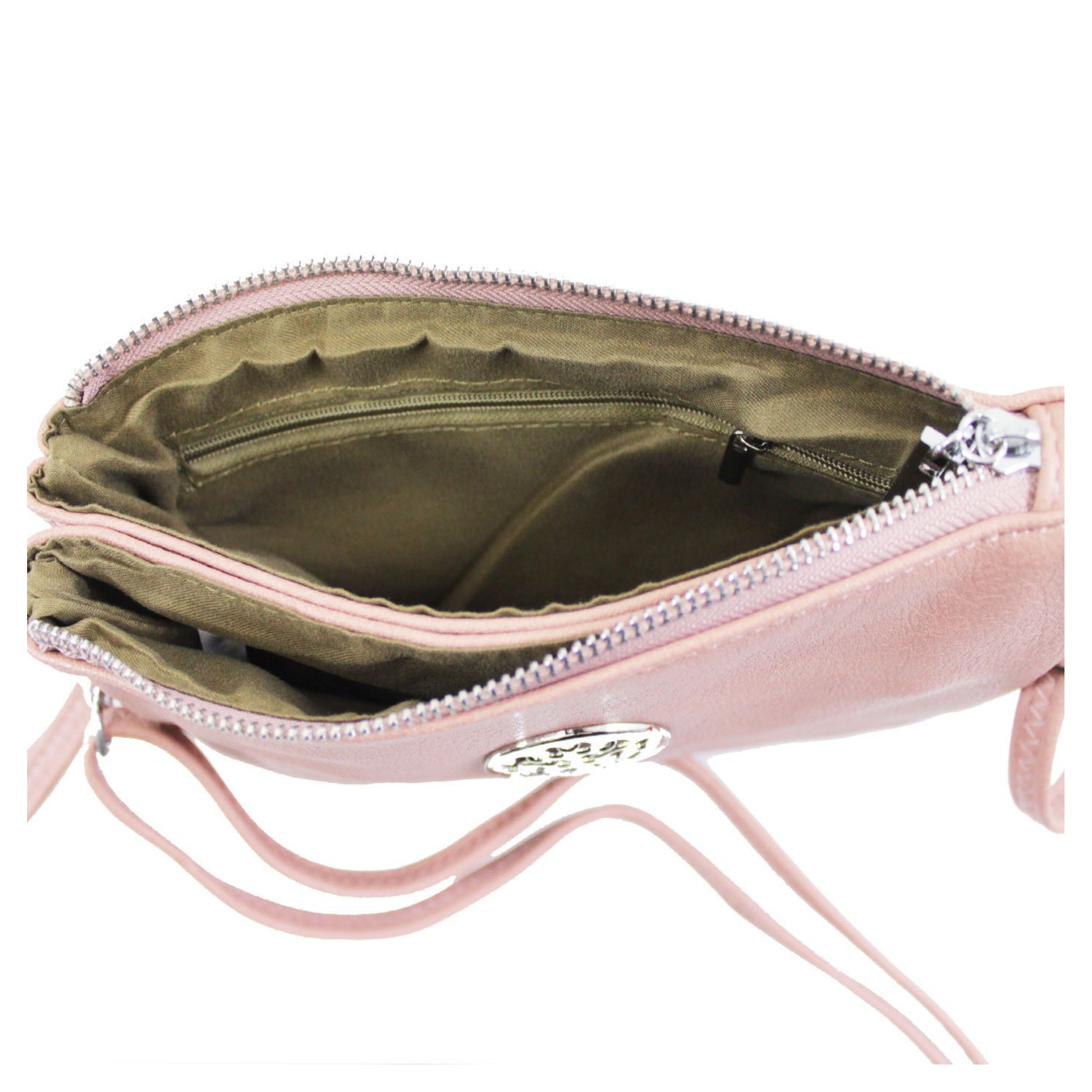 Craze London Wristlet Purse - Crossbody Mini Bag