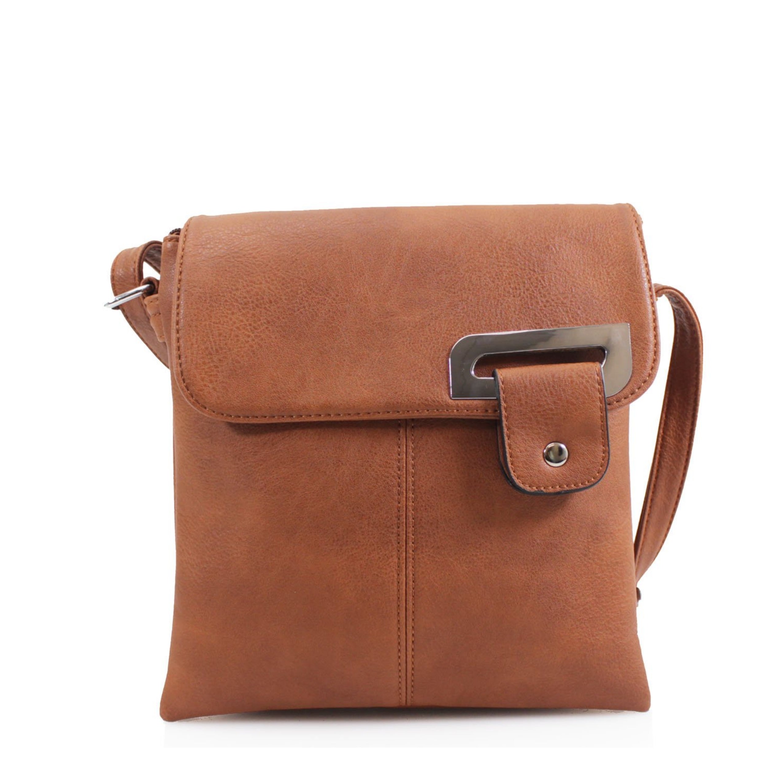 Craze London crossbody bag with Top Zip closure