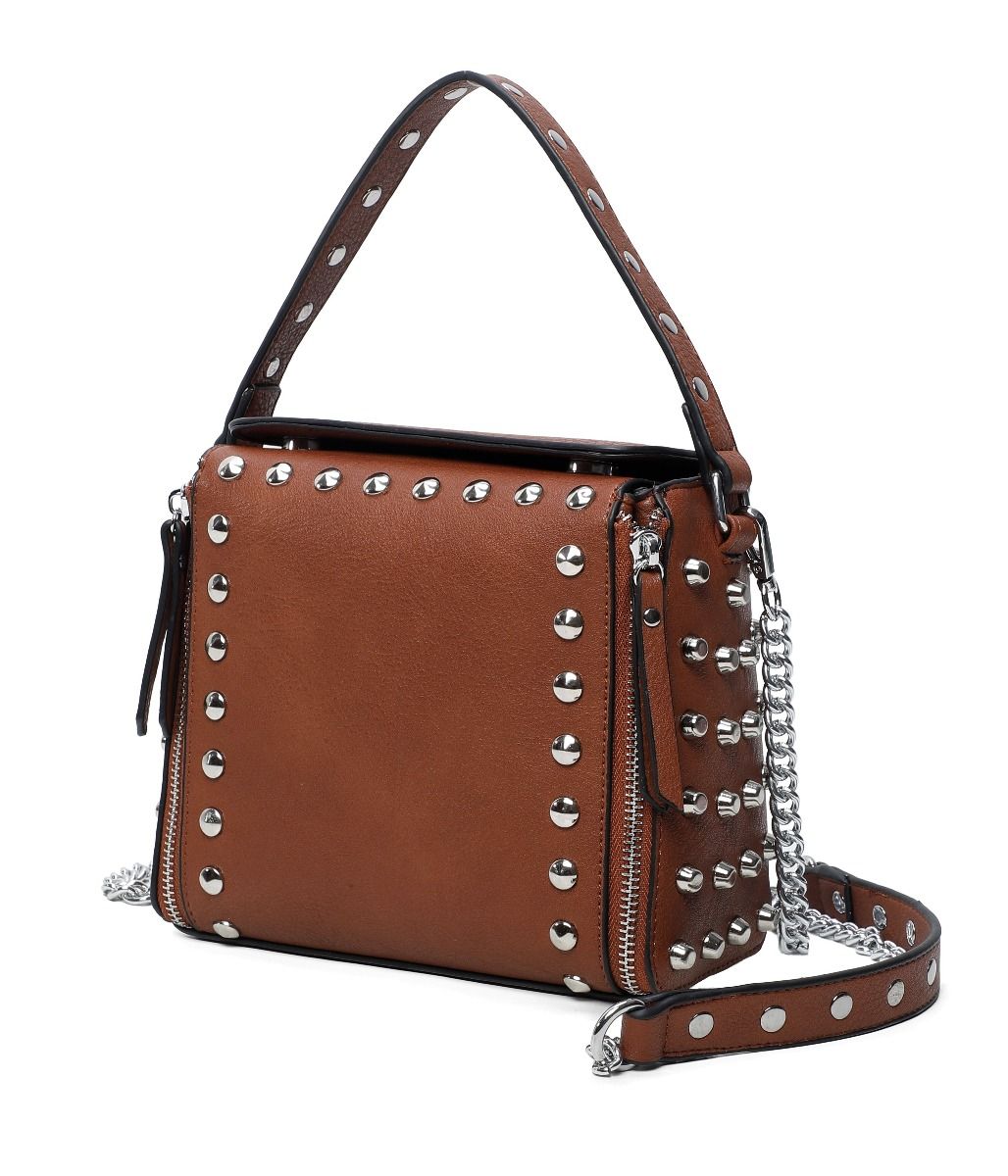 Women Top Handle Fashion Crossbody Bags PU Leather