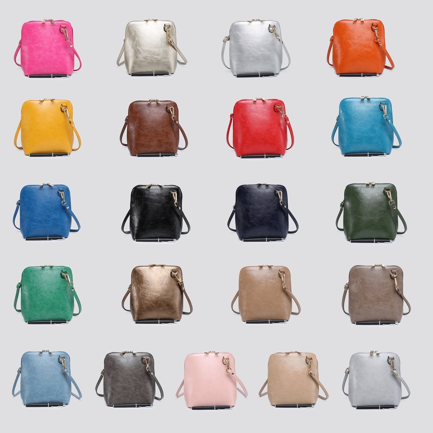 Womens Shoulder Cross Body Bag Faux Leather Messenger Bags