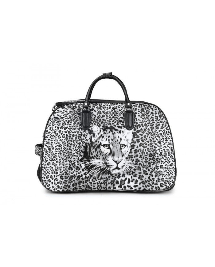 Craze London Unisex Travel Holdall Bags Hand Luggage Design Print Weekend Wheeled Trolley Bag