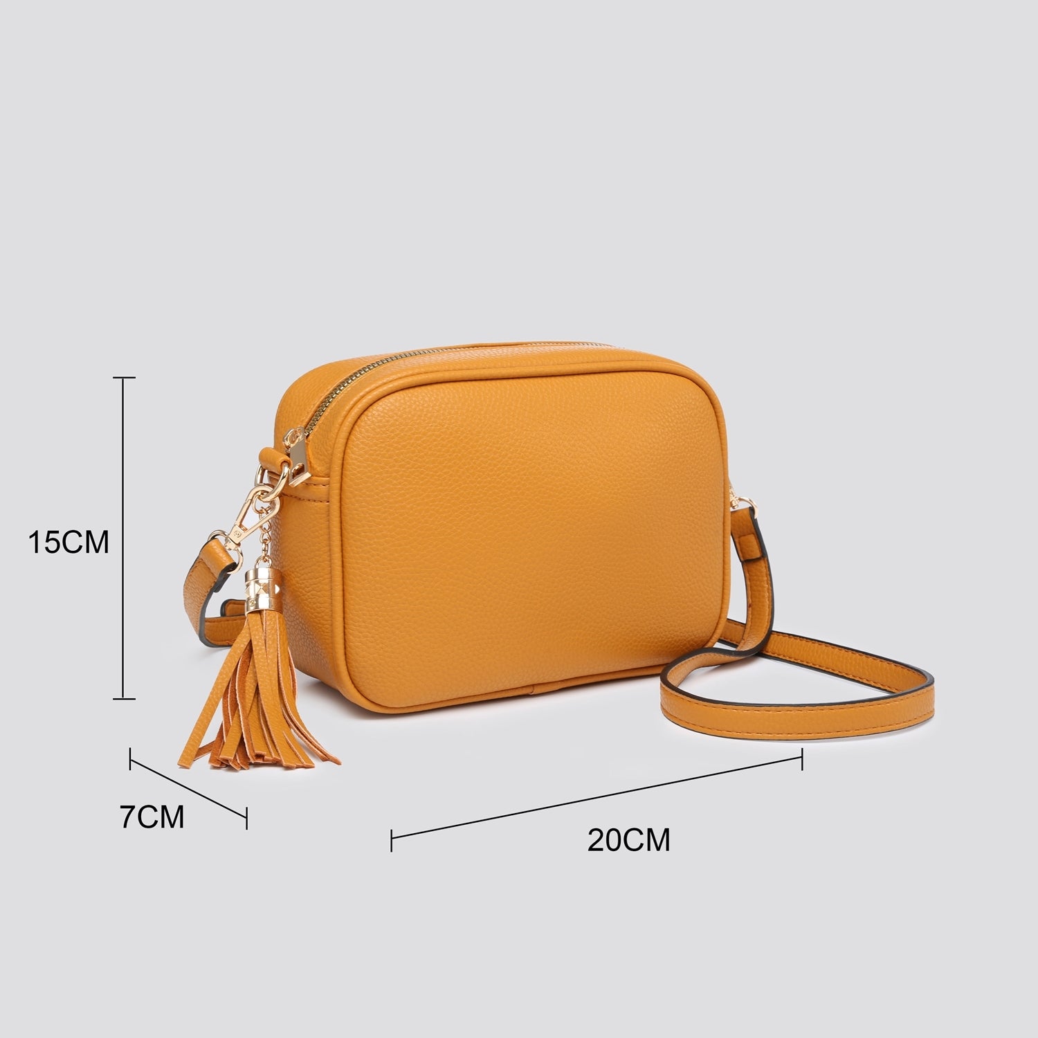Womens Messenger Cross Body Multiple Pockets Handbag