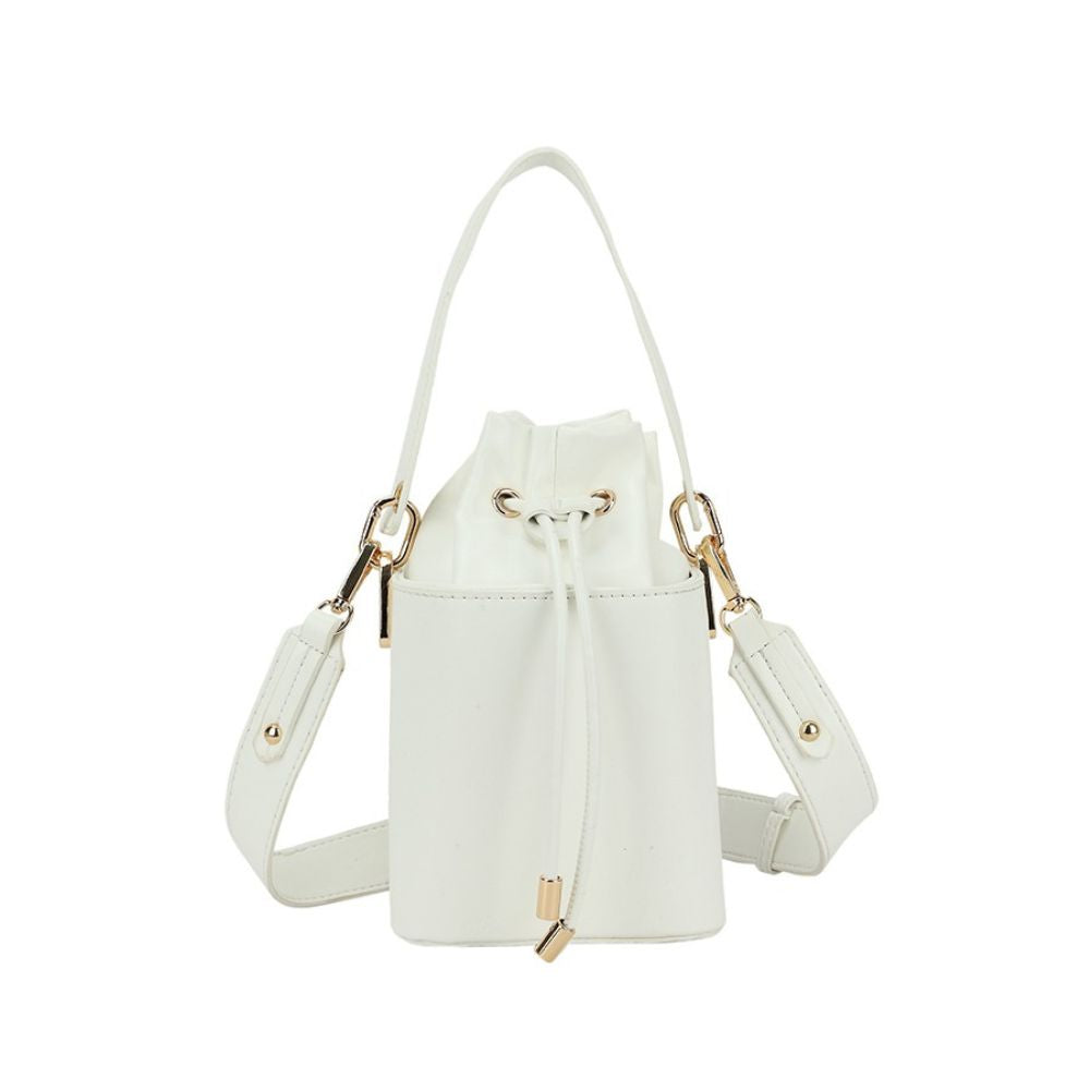 Craze London Faux Leather Bucket Bag