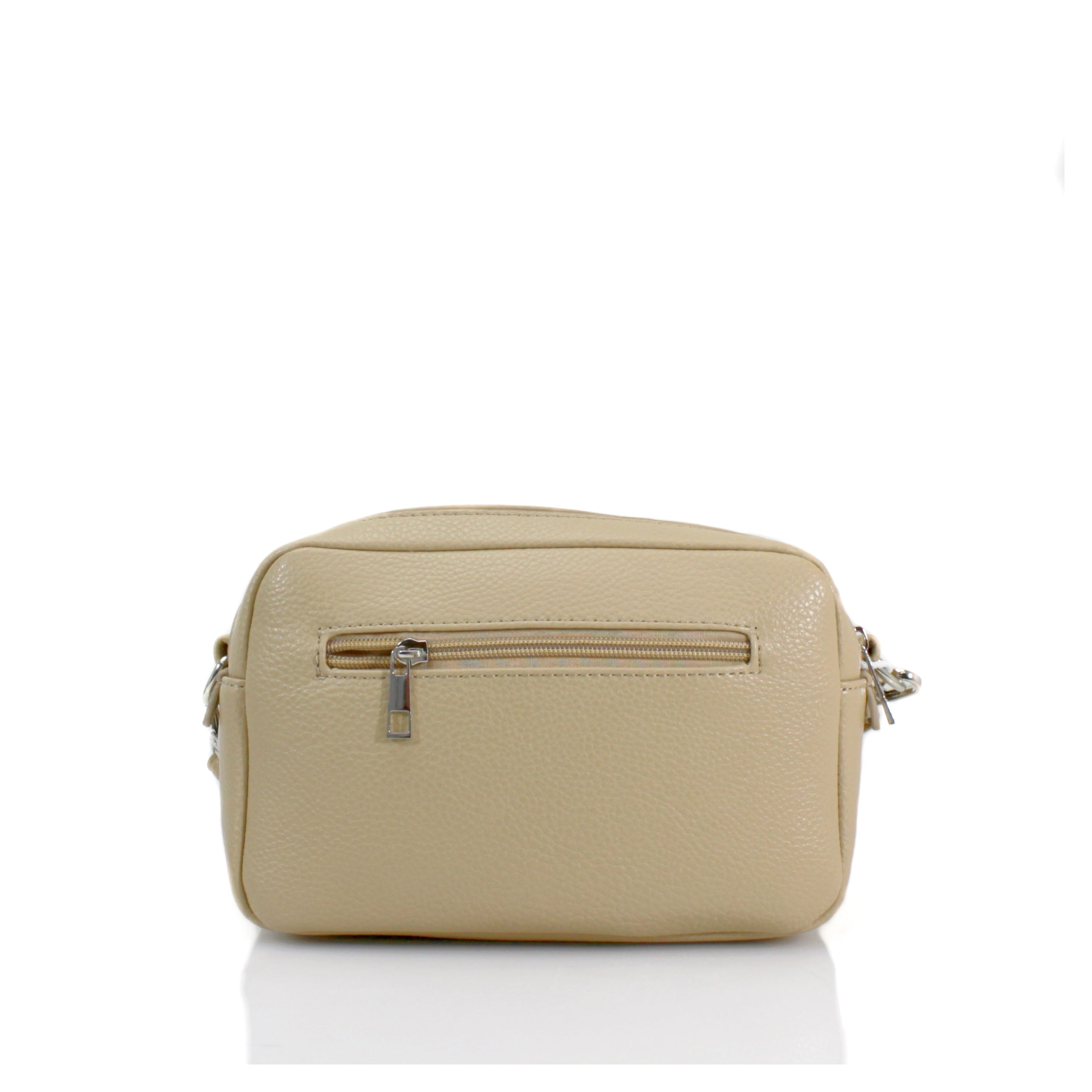 Craze London Crossbody Double top zip closure