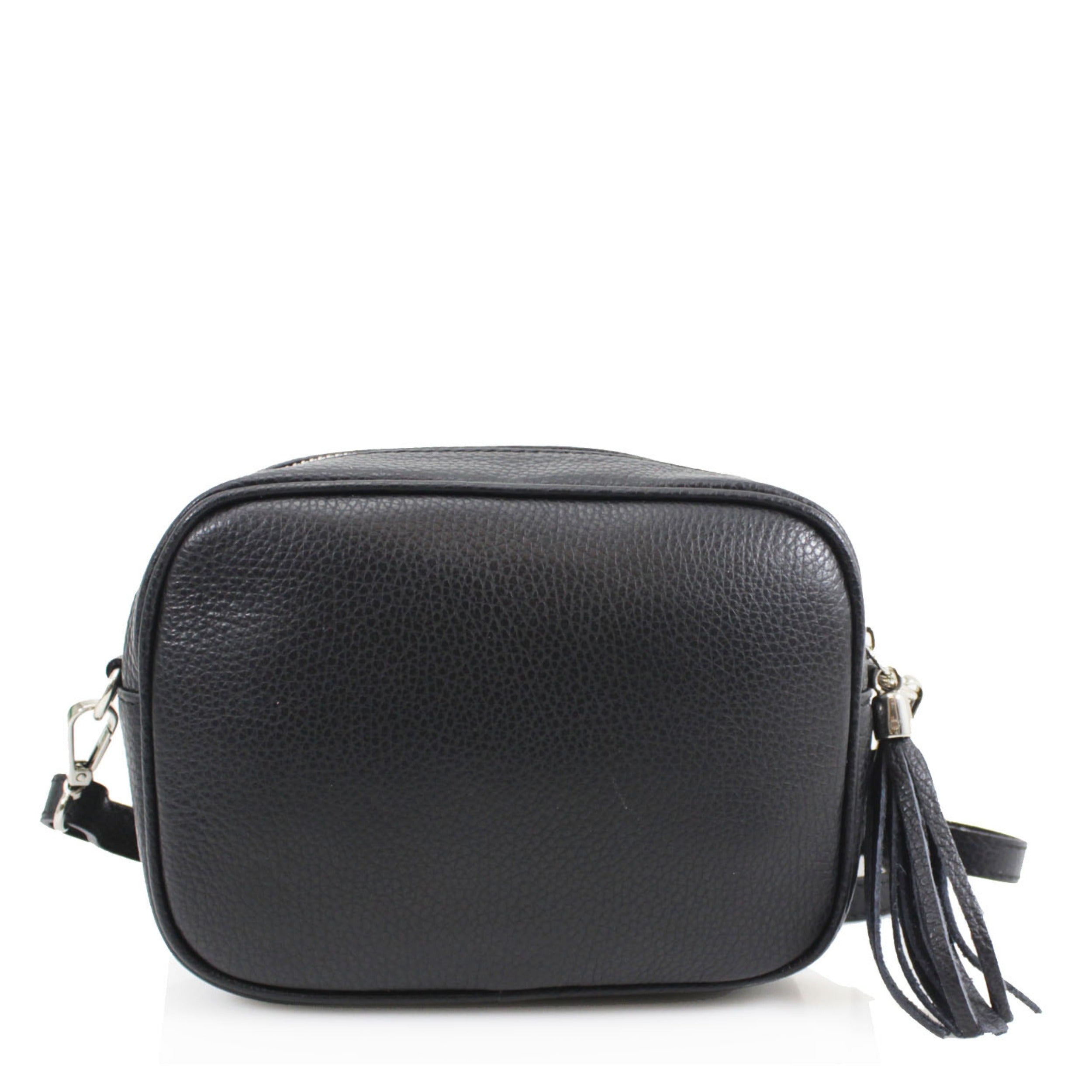 Craze London Leather Crossbody Bag