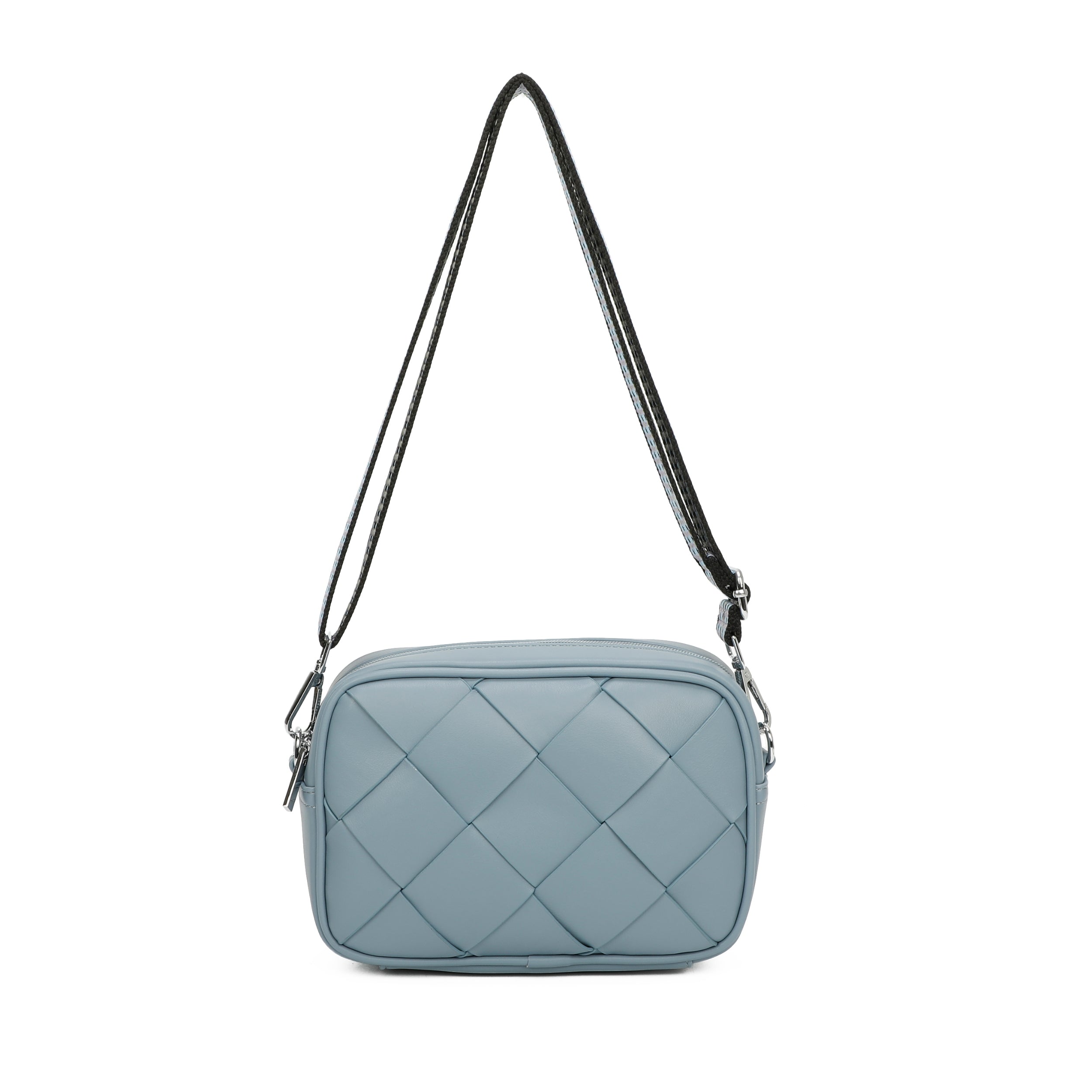 Craze London Woven Crossbody bag