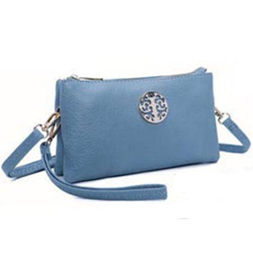 Craze London Womens Wristlet Crossbody Bag