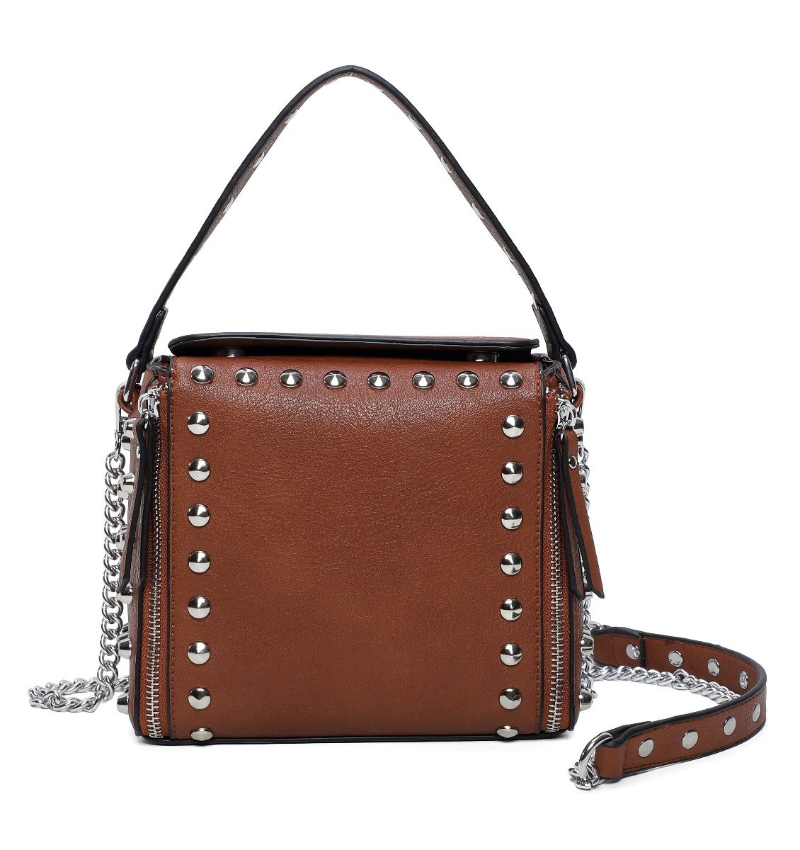 Women Top Handle Fashion Crossbody Bags PU Leather