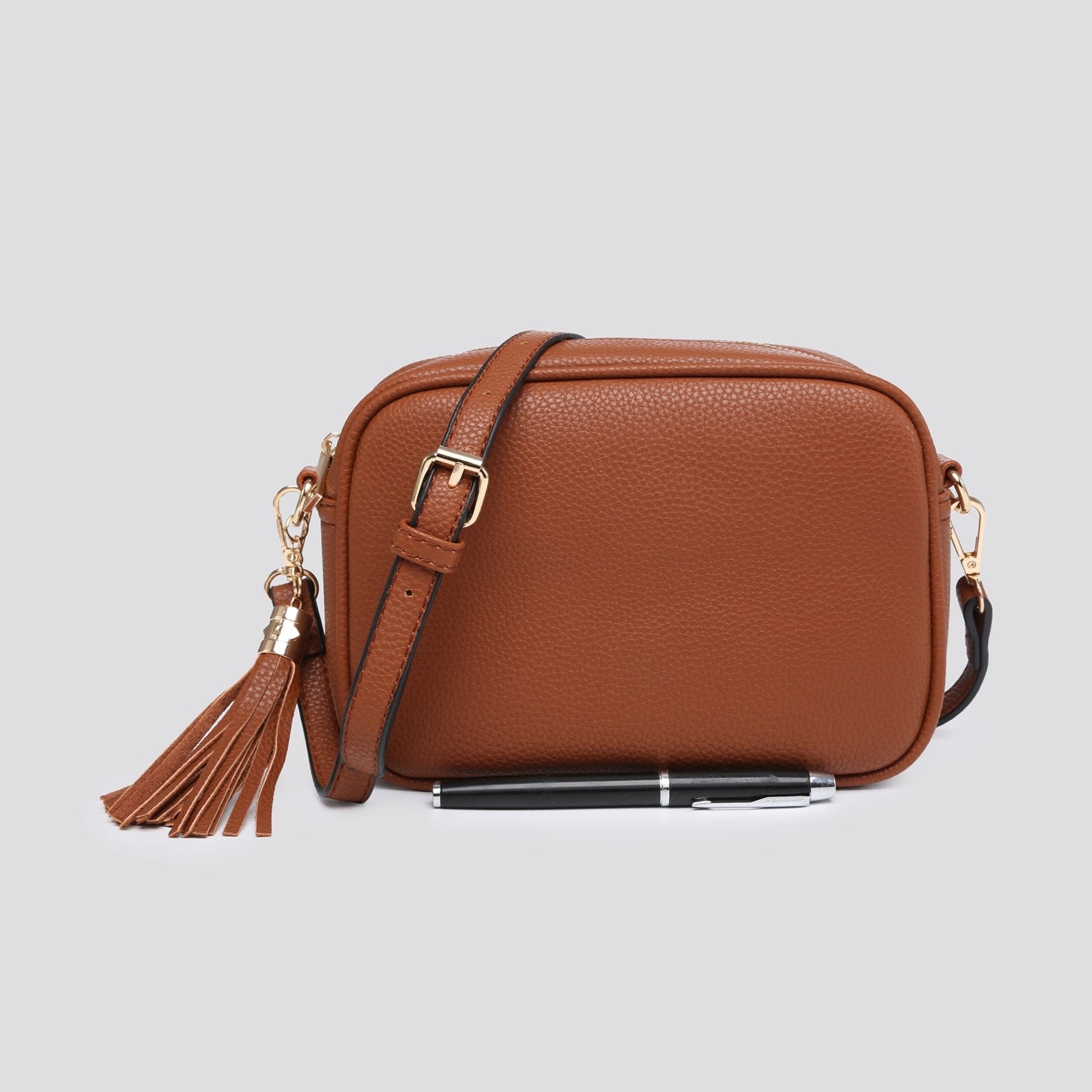 Womens Messenger Cross Body Multiple Pockets Handbag