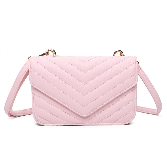 Craze London Crossbody bag with flapover magdot