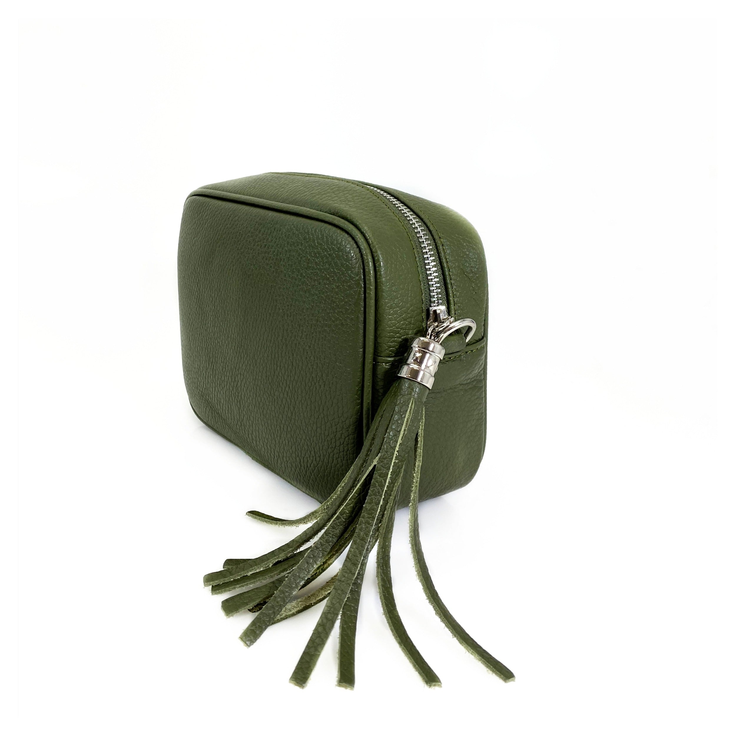 Craze London Leather Crossbody Bag