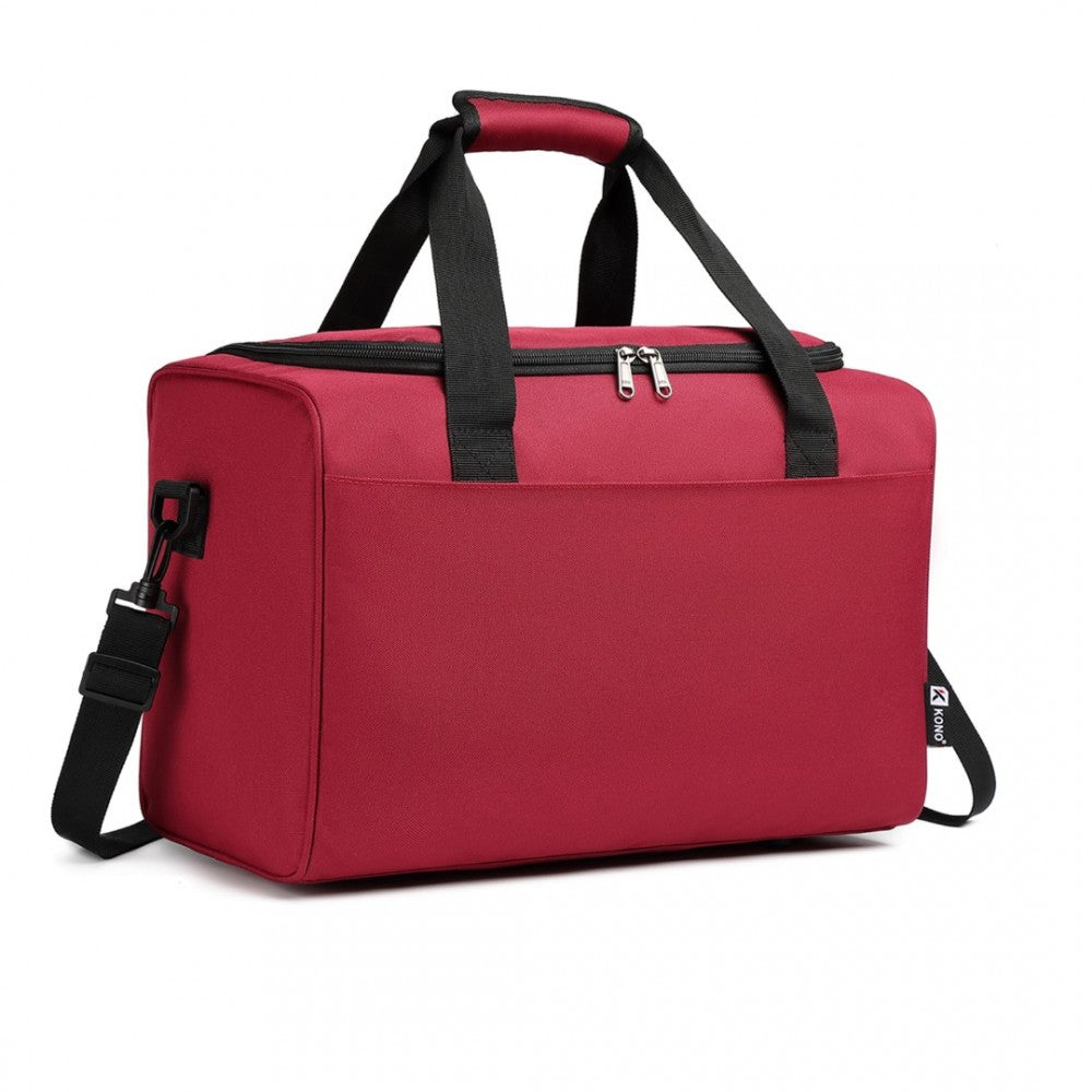 Craze London Structured Travel Duffle Bag
