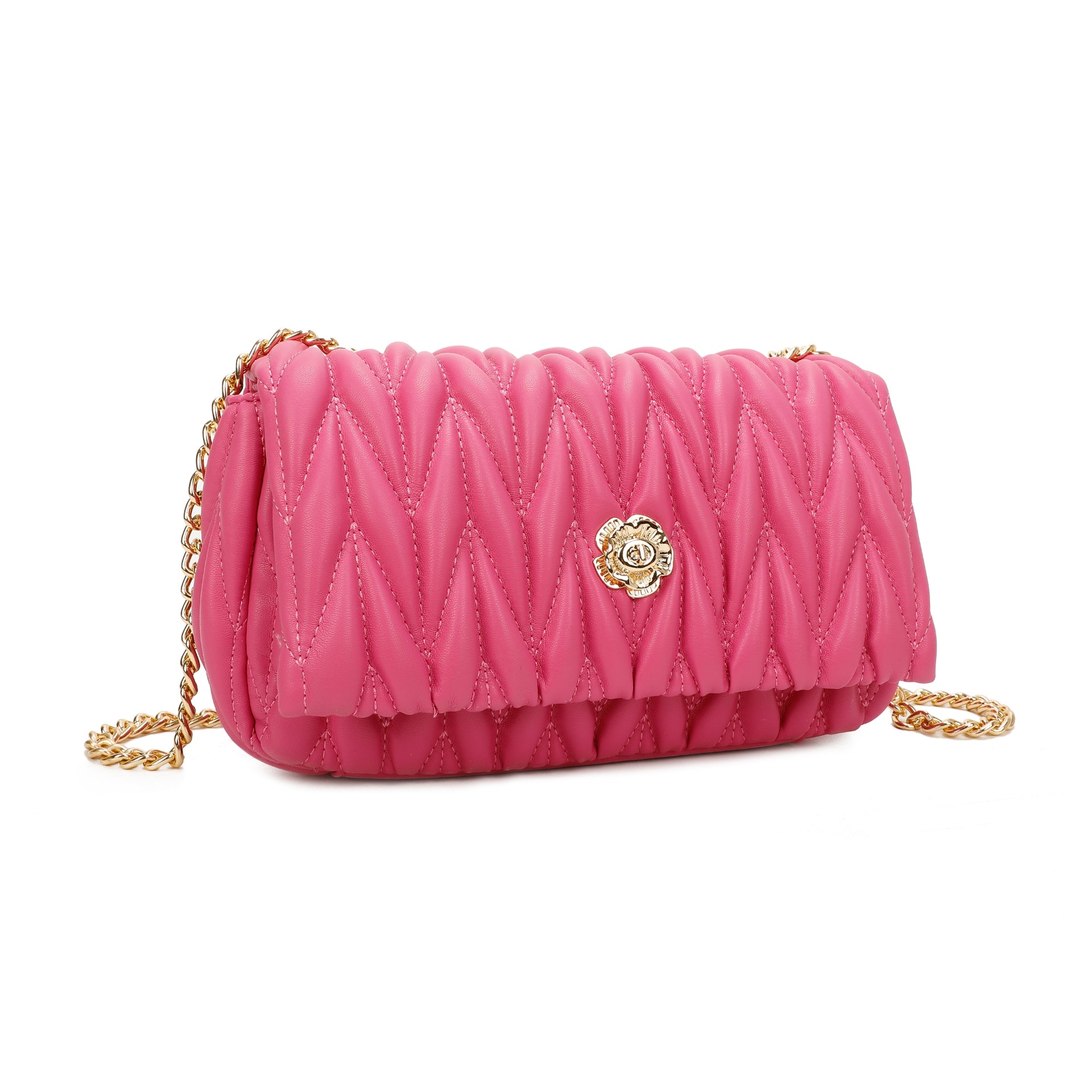 Women Shoulder Bag Fashion Handbag Quilted Designer Crossbody Bag with Chain Strap